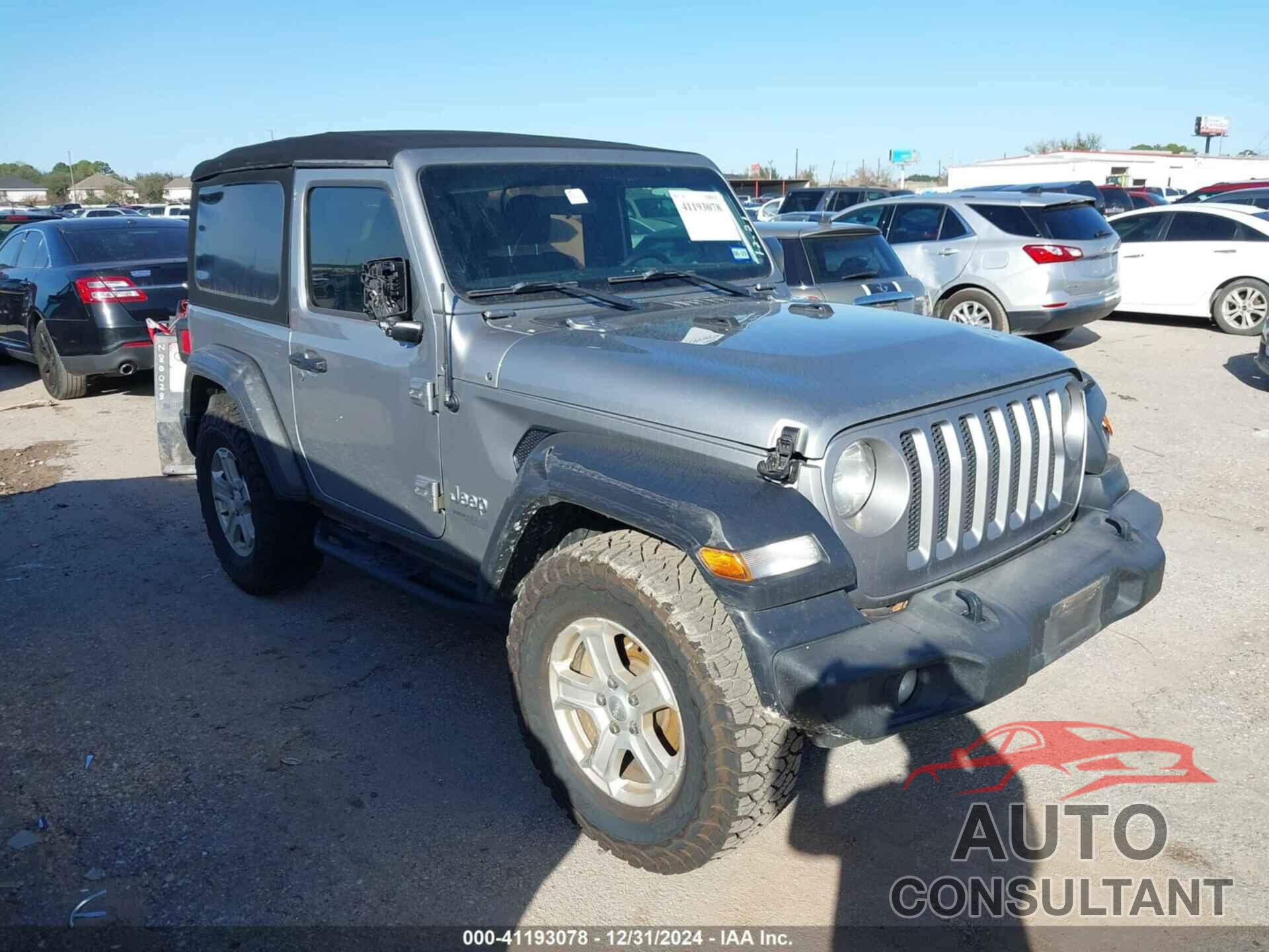 JEEP WRANGLER 2018 - 1C4GJXAG0JW156196