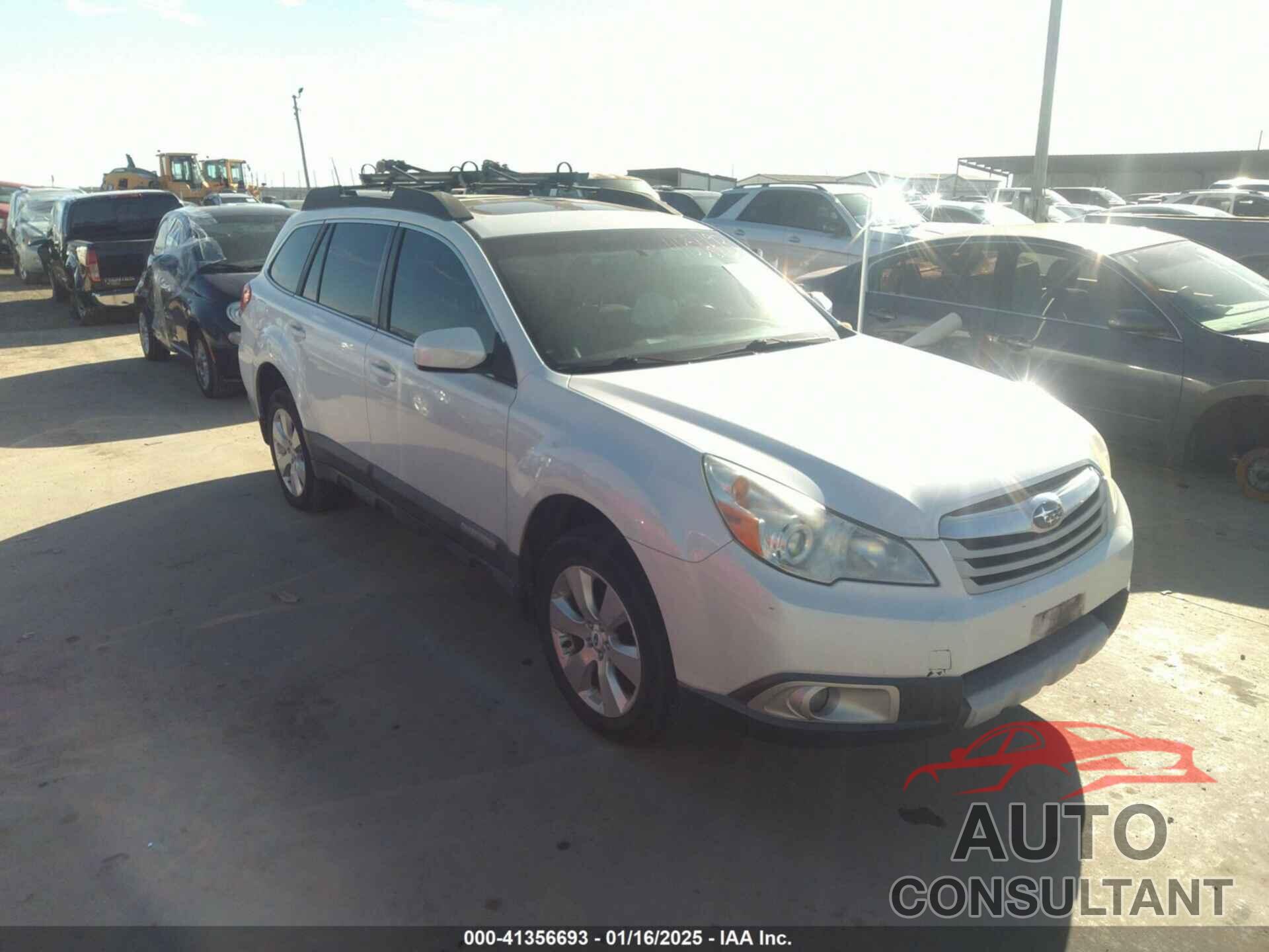 SUBARU OUTBACK 2012 - 4S4BRCKC3C3236566