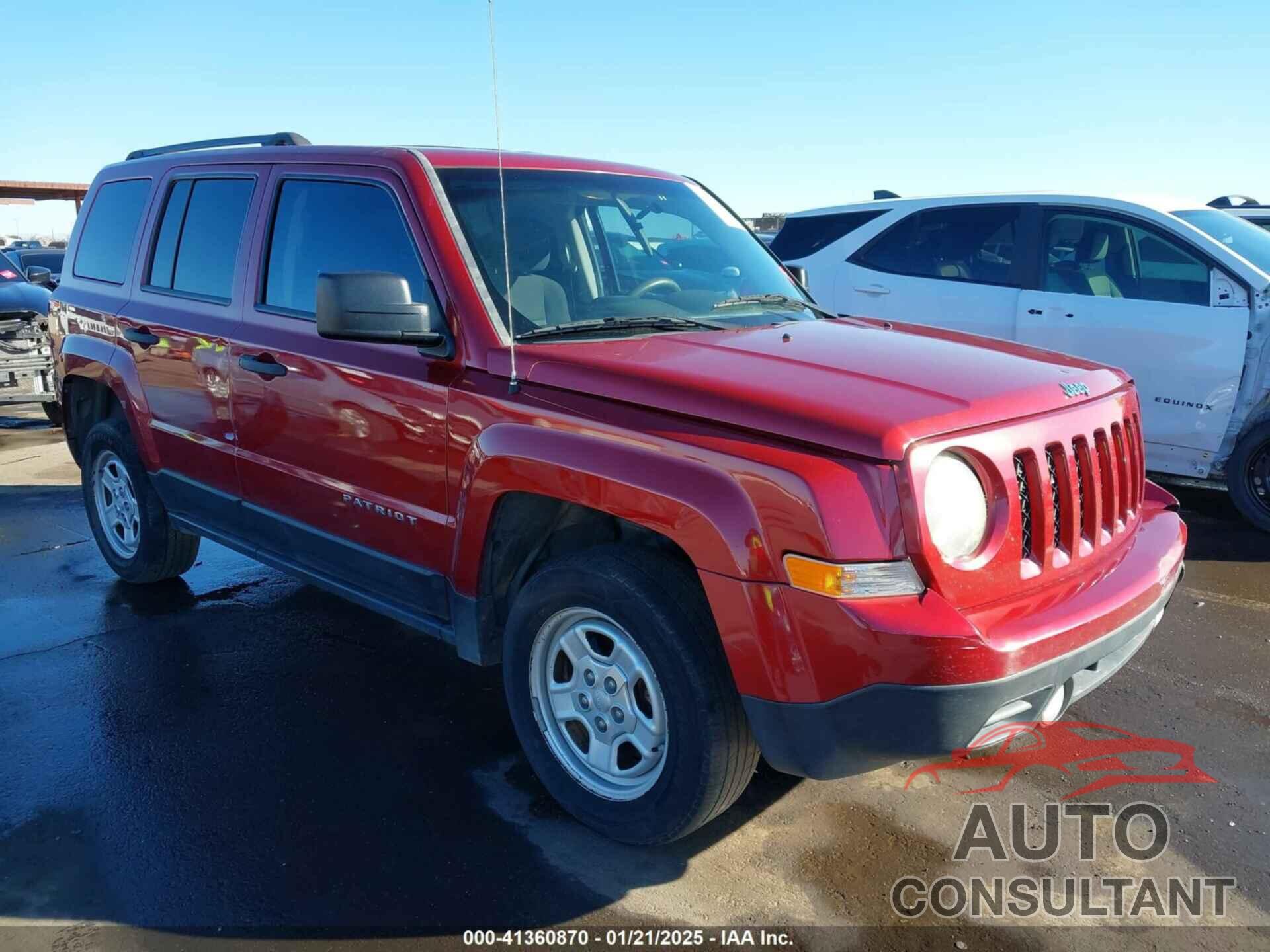 JEEP PATRIOT 2012 - 1C4NJPBB6CD687718