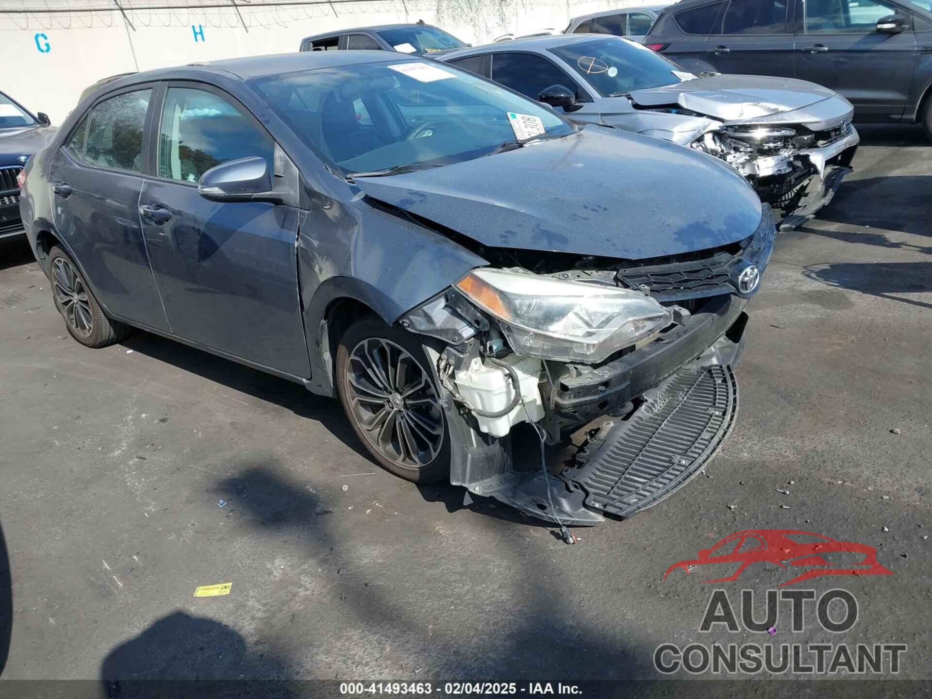 TOYOTA COROLLA 2015 - 5YFBURHE0FP216222