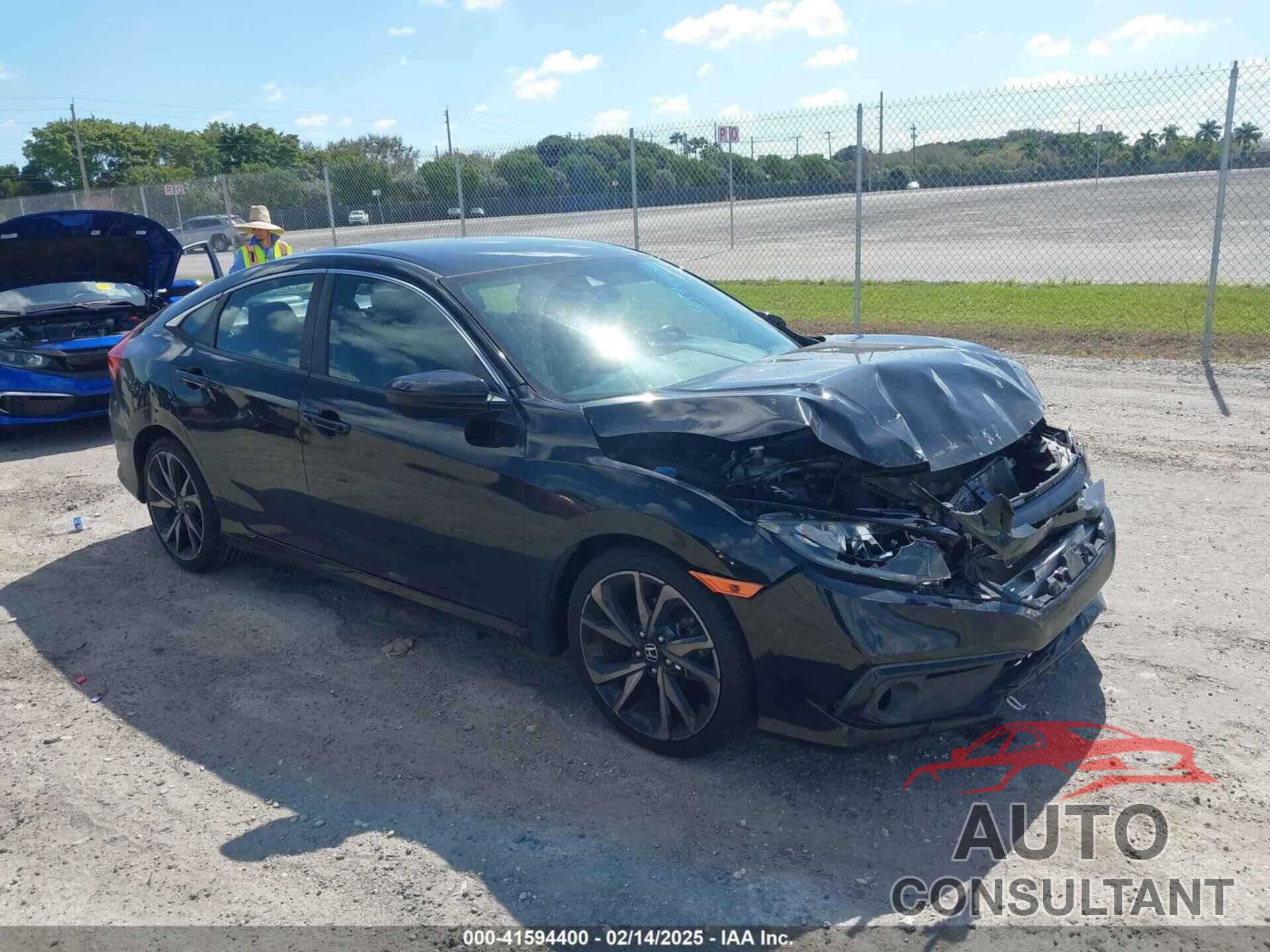 HONDA CIVIC 2019 - 2HGFC2F85KH561644