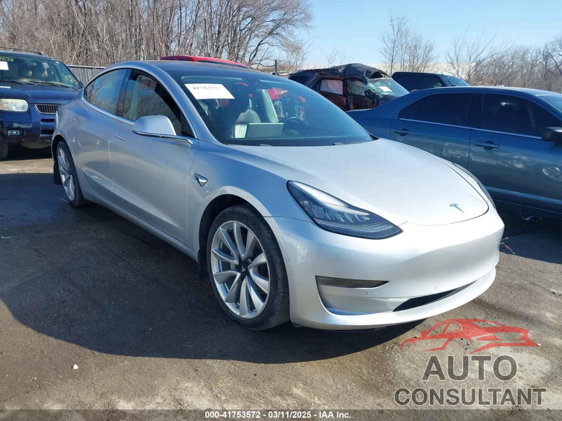 TESLA MODEL 3 2018 - 5YJ3E1EB3JF117007