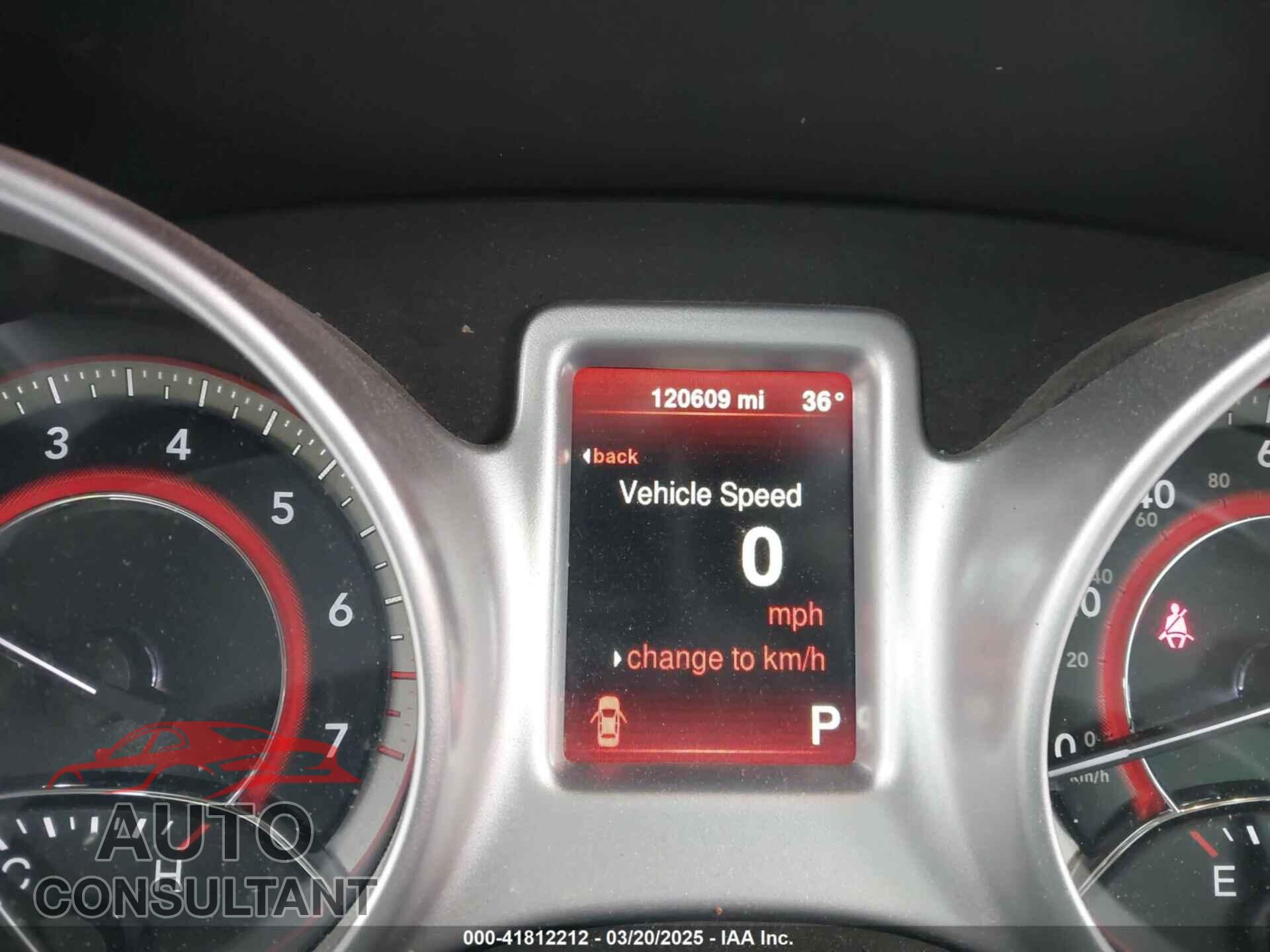 DODGE JOURNEY 2014 - 3C4PDCAB9ET216380