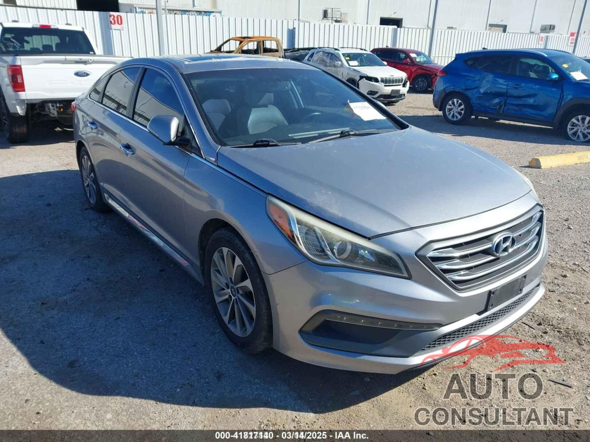 HYUNDAI SONATA 2017 - 5NPE34AF6HH453643
