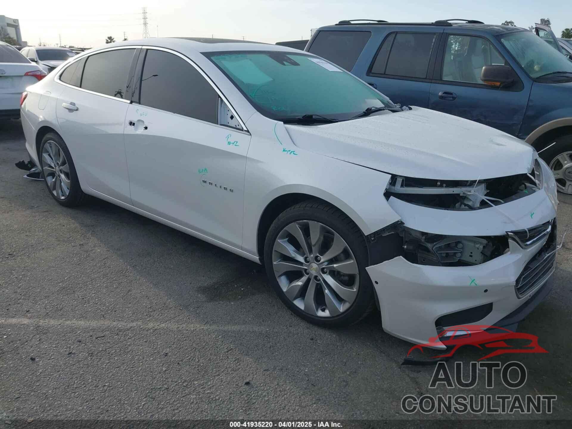 CHEVROLET MALIBU 2017 - 1G1ZH5SX9HF125961