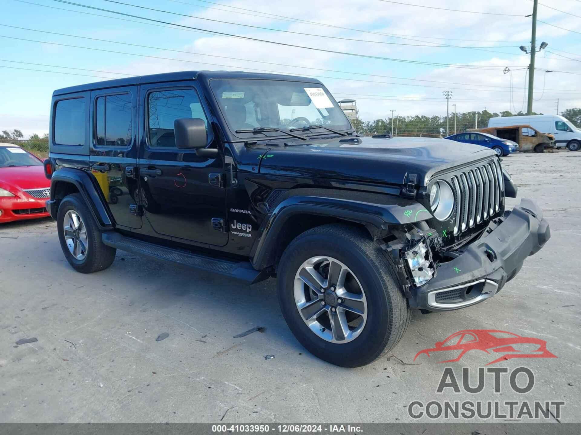 JEEP WRANGLER UNLIMITED 2020 - 1C4HJXEN8LW199135