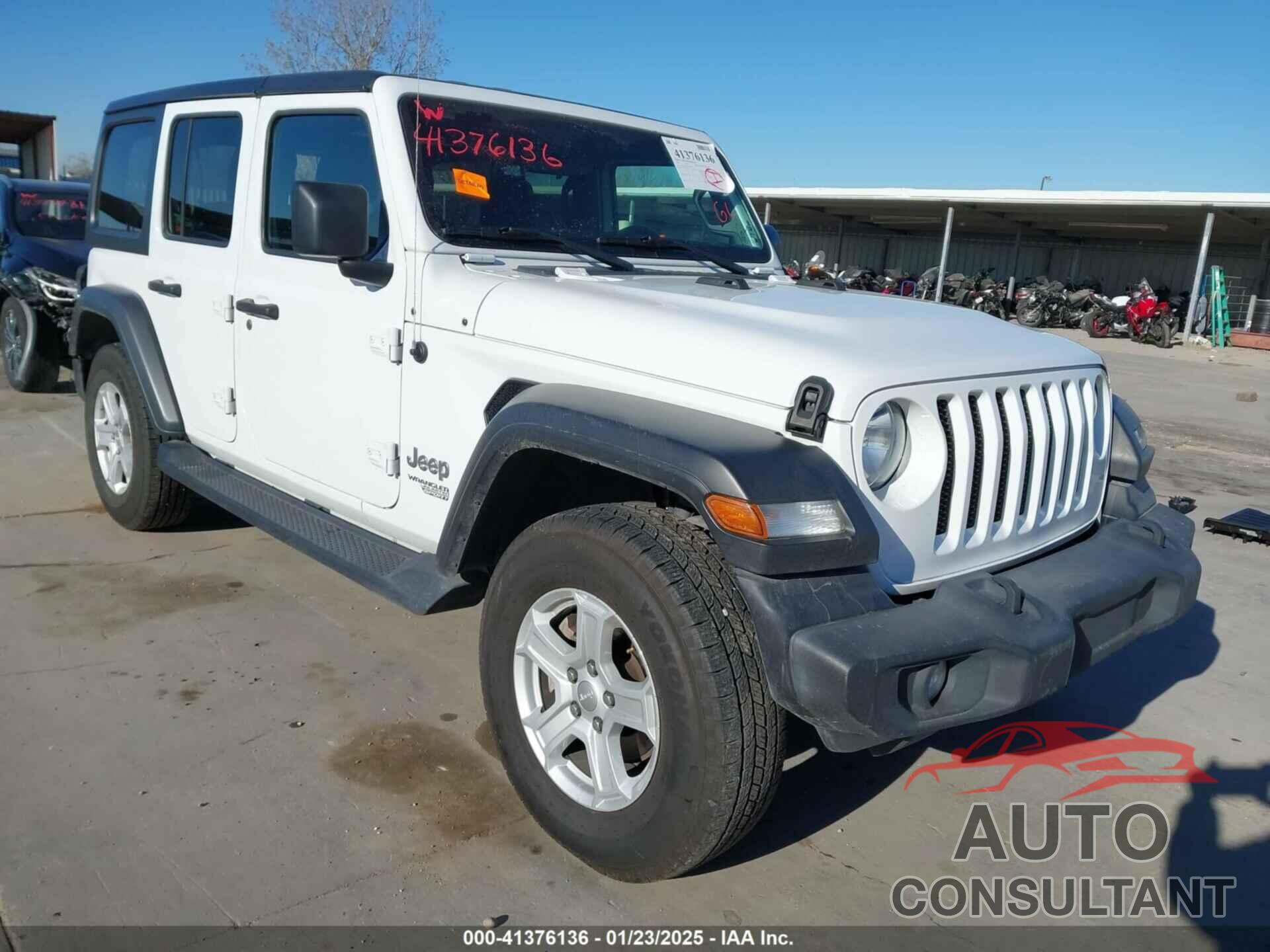 JEEP WRANGLER UNLIMITED 2020 - 1C4HJXDG2LW335973