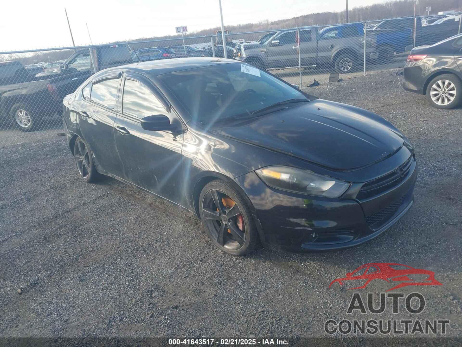 DODGE DART 2015 - 1C3CDFBB5FD193982