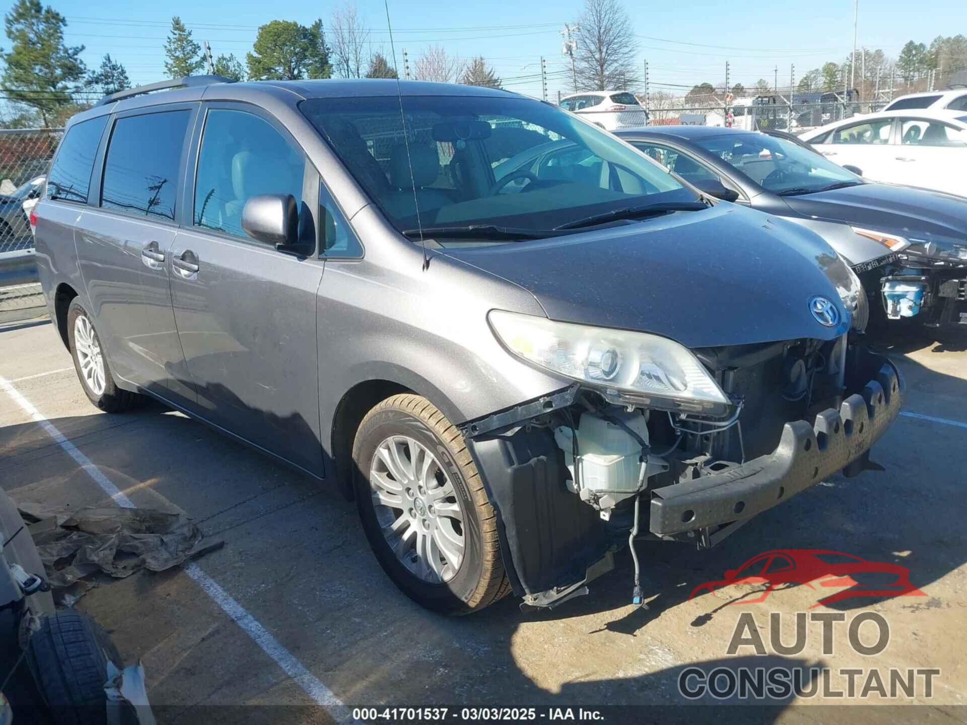 TOYOTA SIENNA 2012 - 5TDYK3DC7CS178377