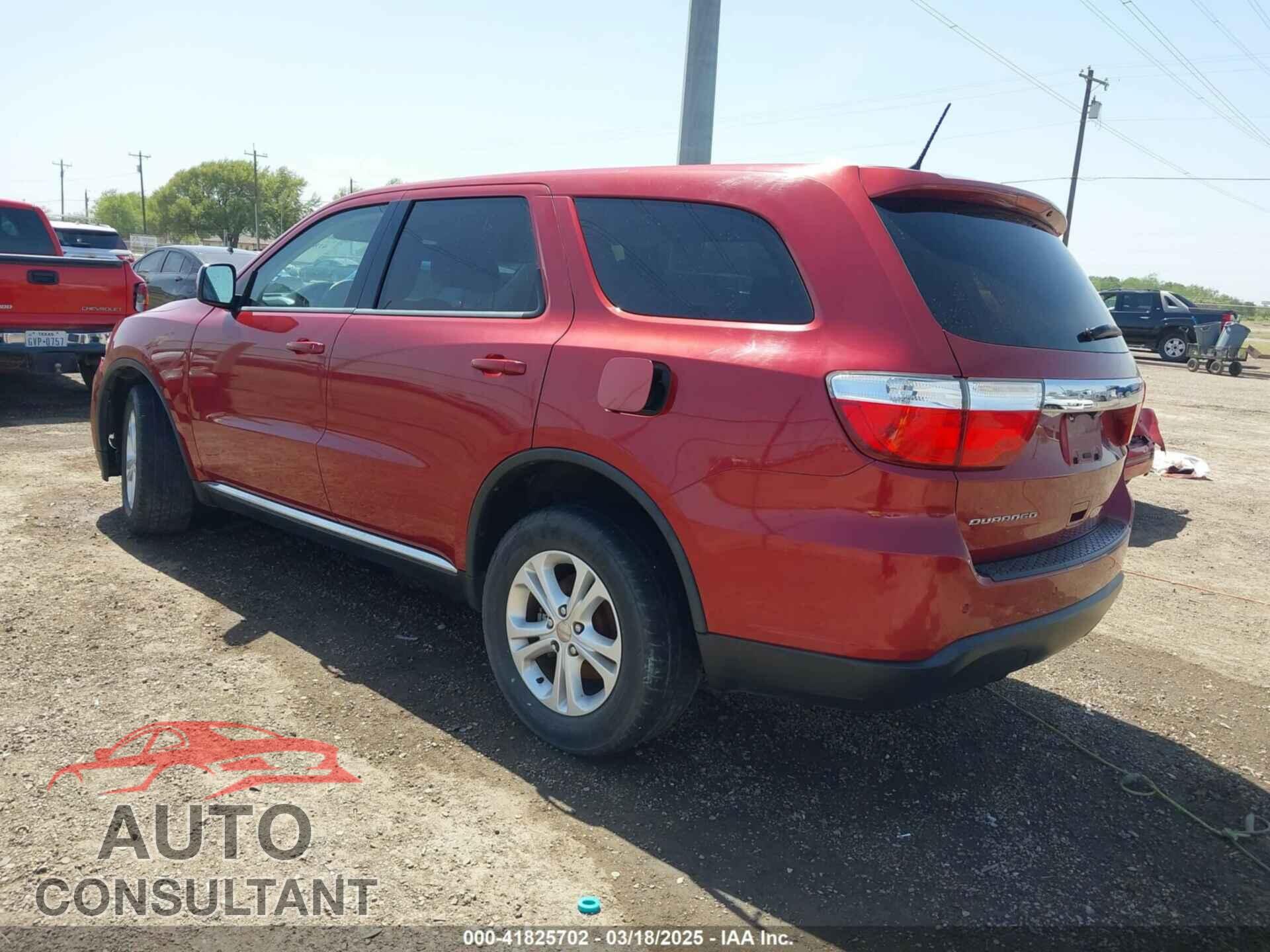 DODGE DURANGO 2013 - 1C4RDHAG8DC661916