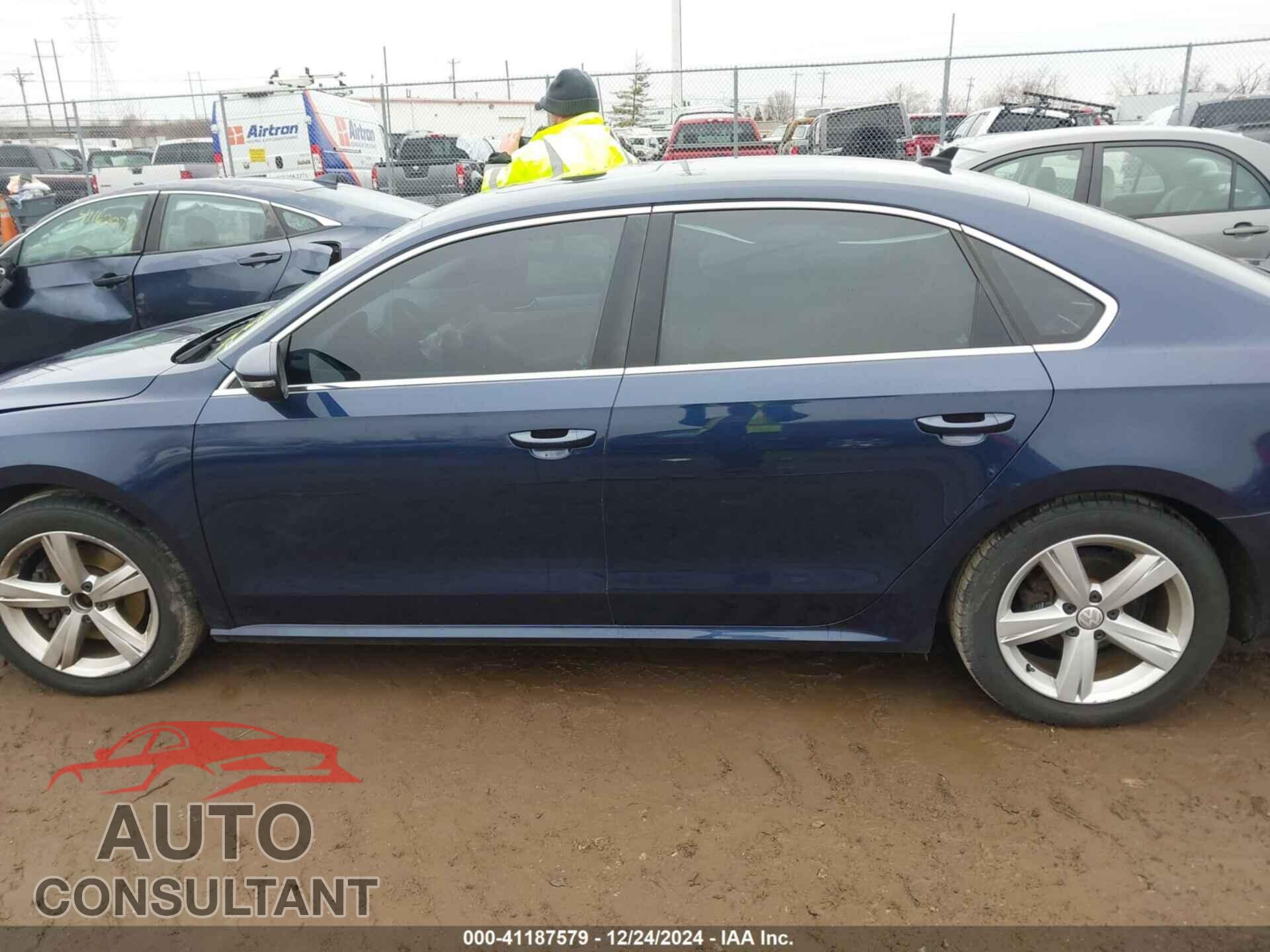 VOLKSWAGEN PASSAT 2012 - 1VWBP7A31CC045552