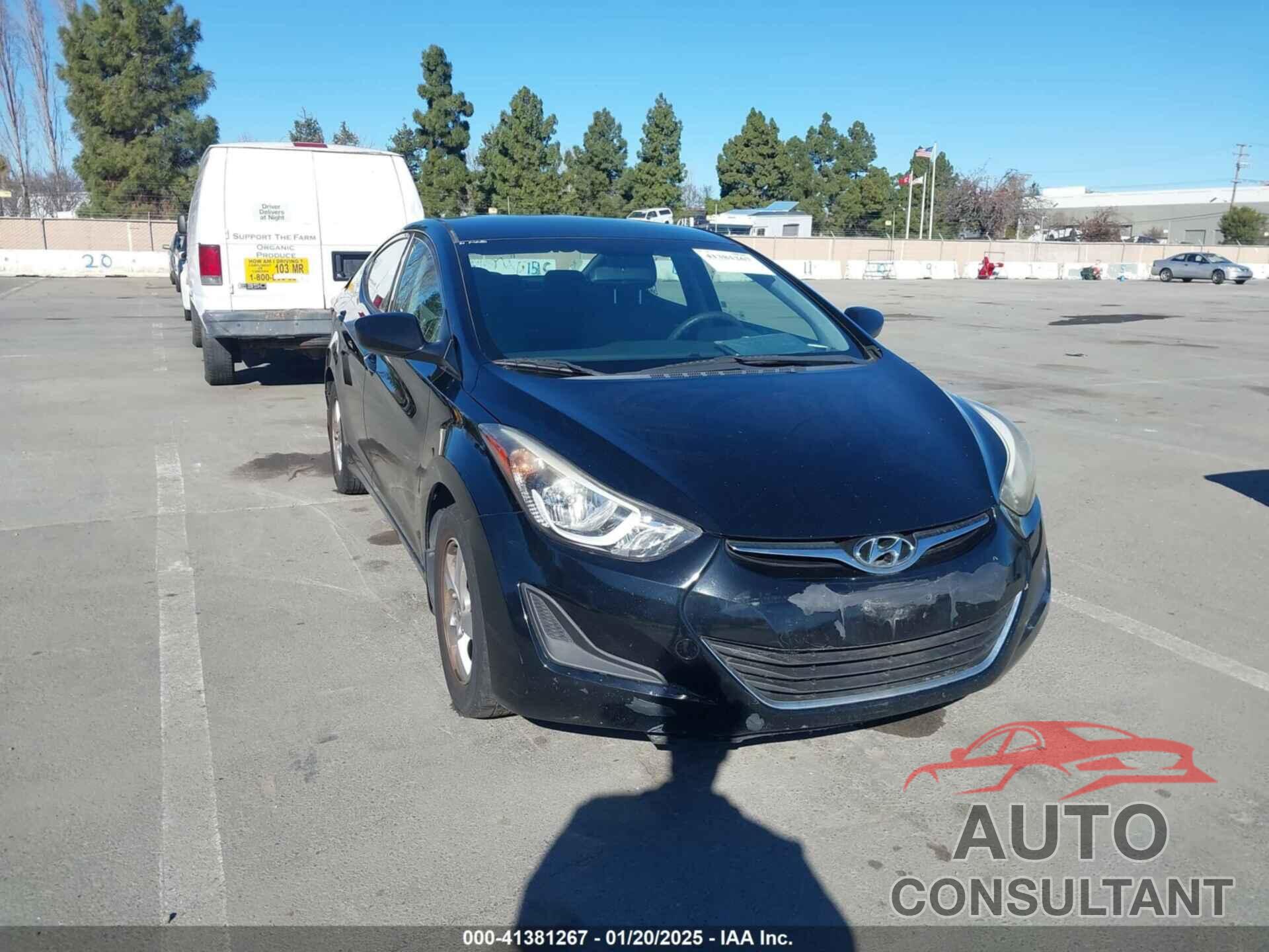 HYUNDAI ELANTRA 2015 - KMHDH4AE1FU425462
