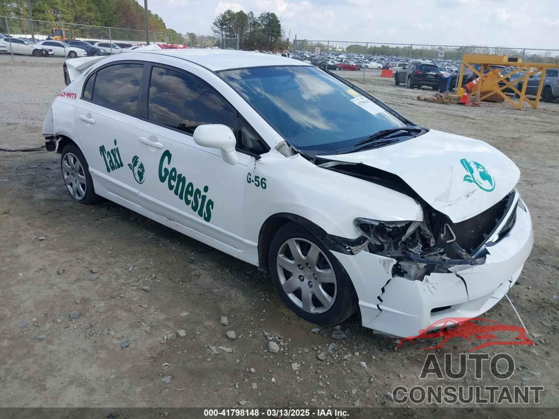 HONDA CIVIC 2010 - 2HGFA1F58AH586610