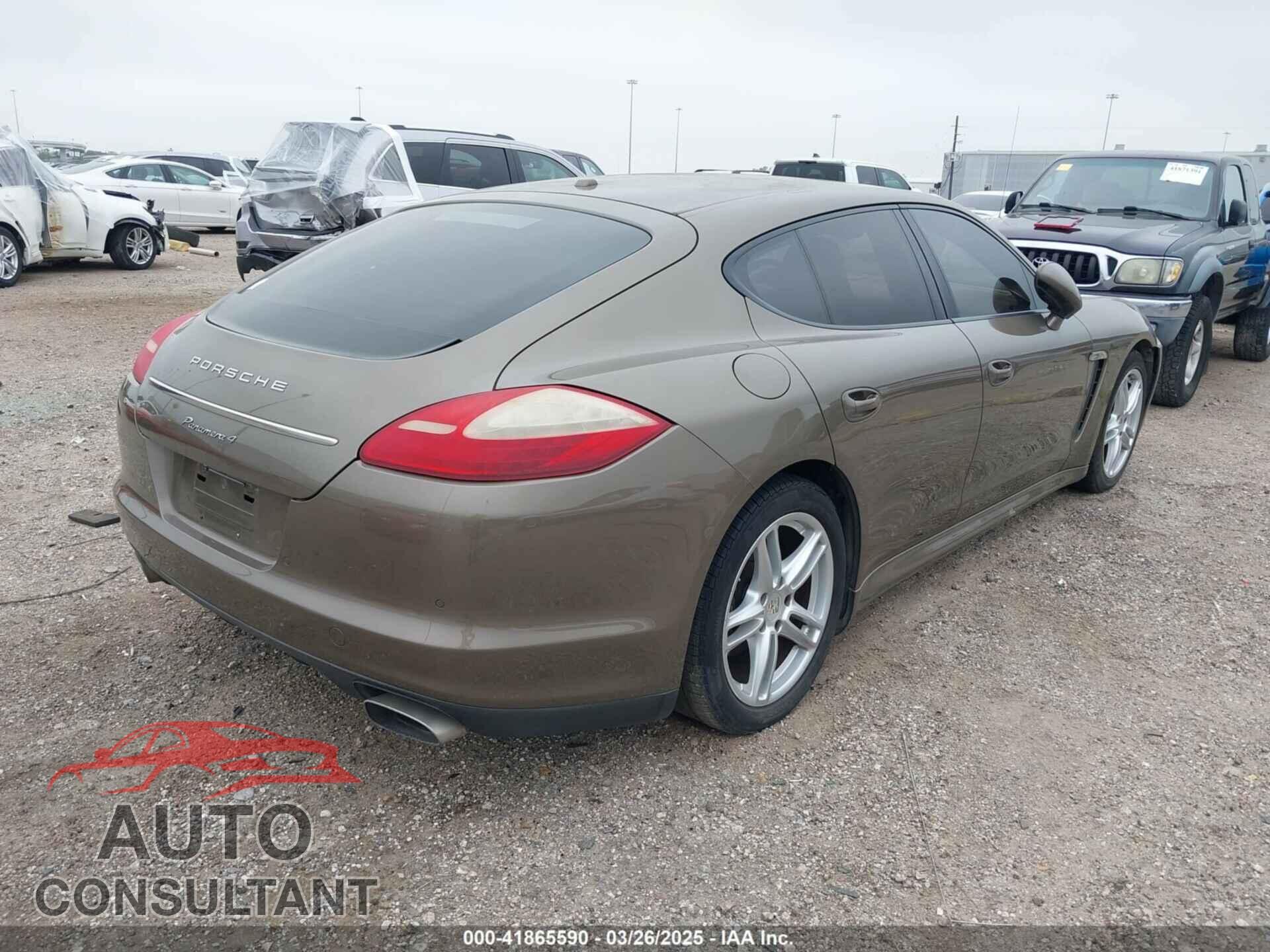 PORSCHE PANAMERA 2011 - WP0AA2A74BL013621