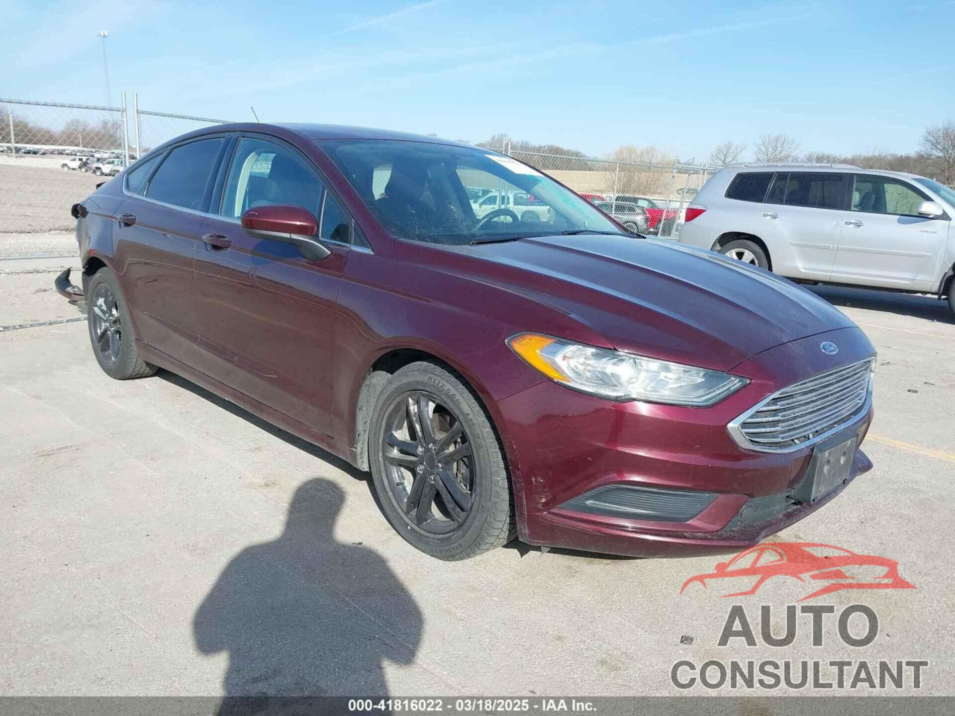 FORD FUSION 2018 - 3FA6P0HD8JR180882