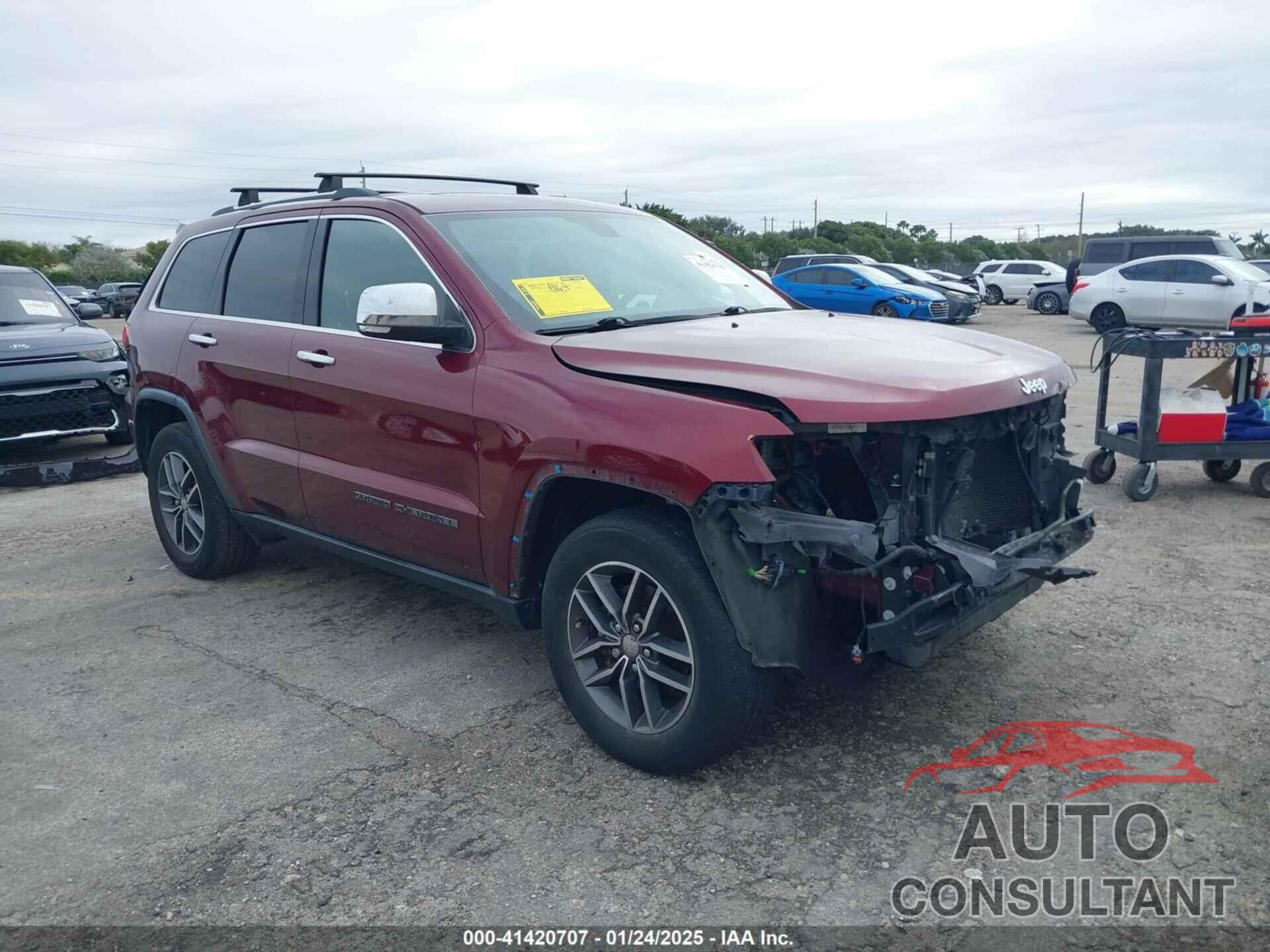 JEEP GRAND CHEROKEE 2017 - 1C4RJEBG3HC685536