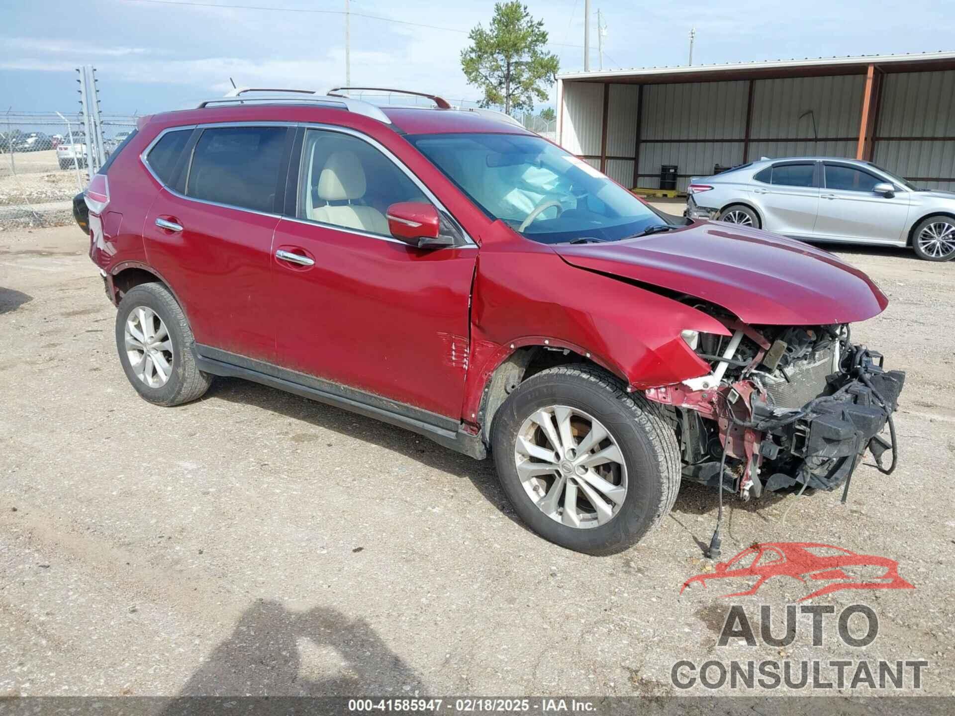 NISSAN ROGUE 2015 - KNMAT2MT3FP555598