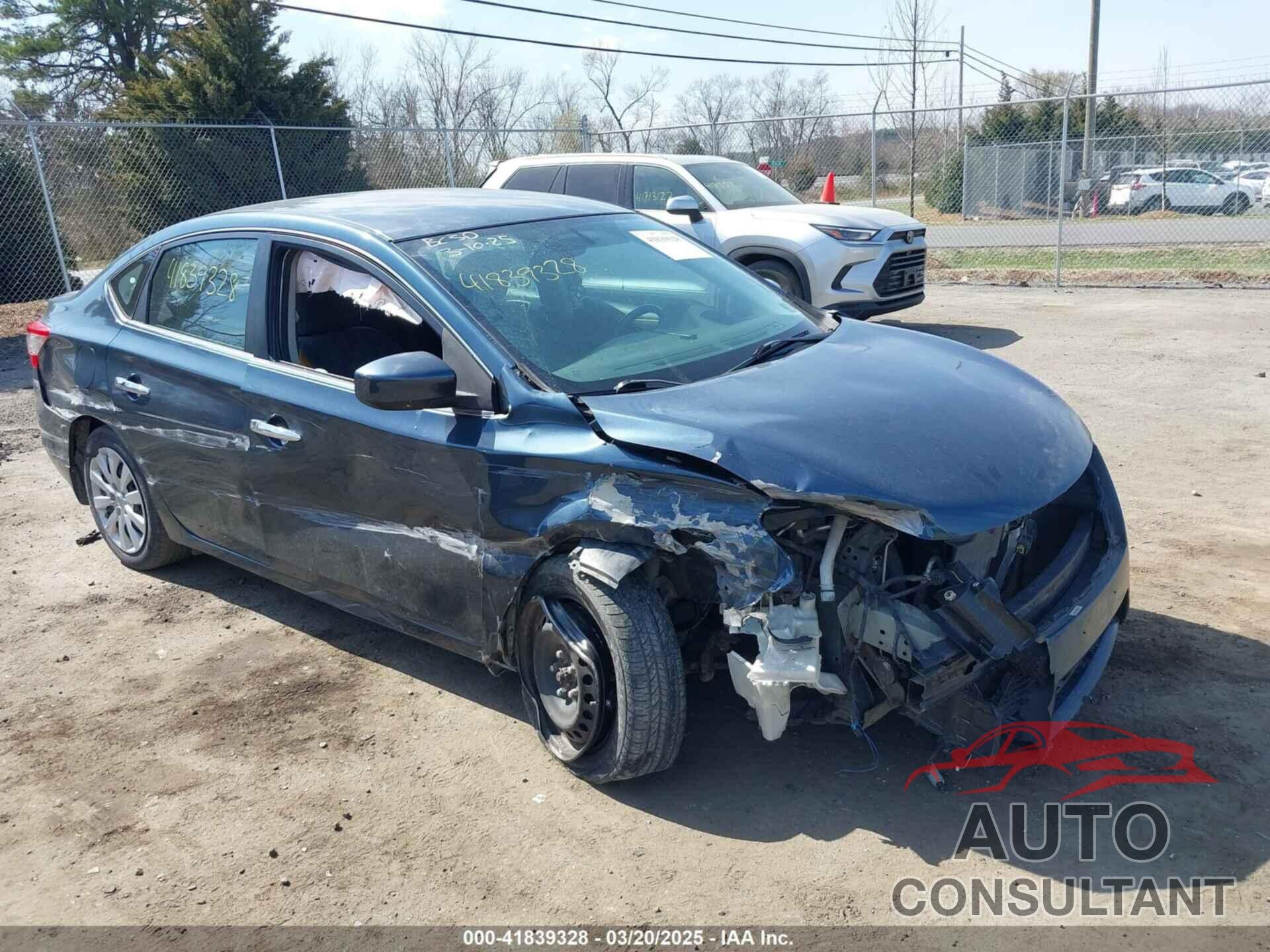 NISSAN SENTRA 2013 - 3N1AB7AP8DL620030