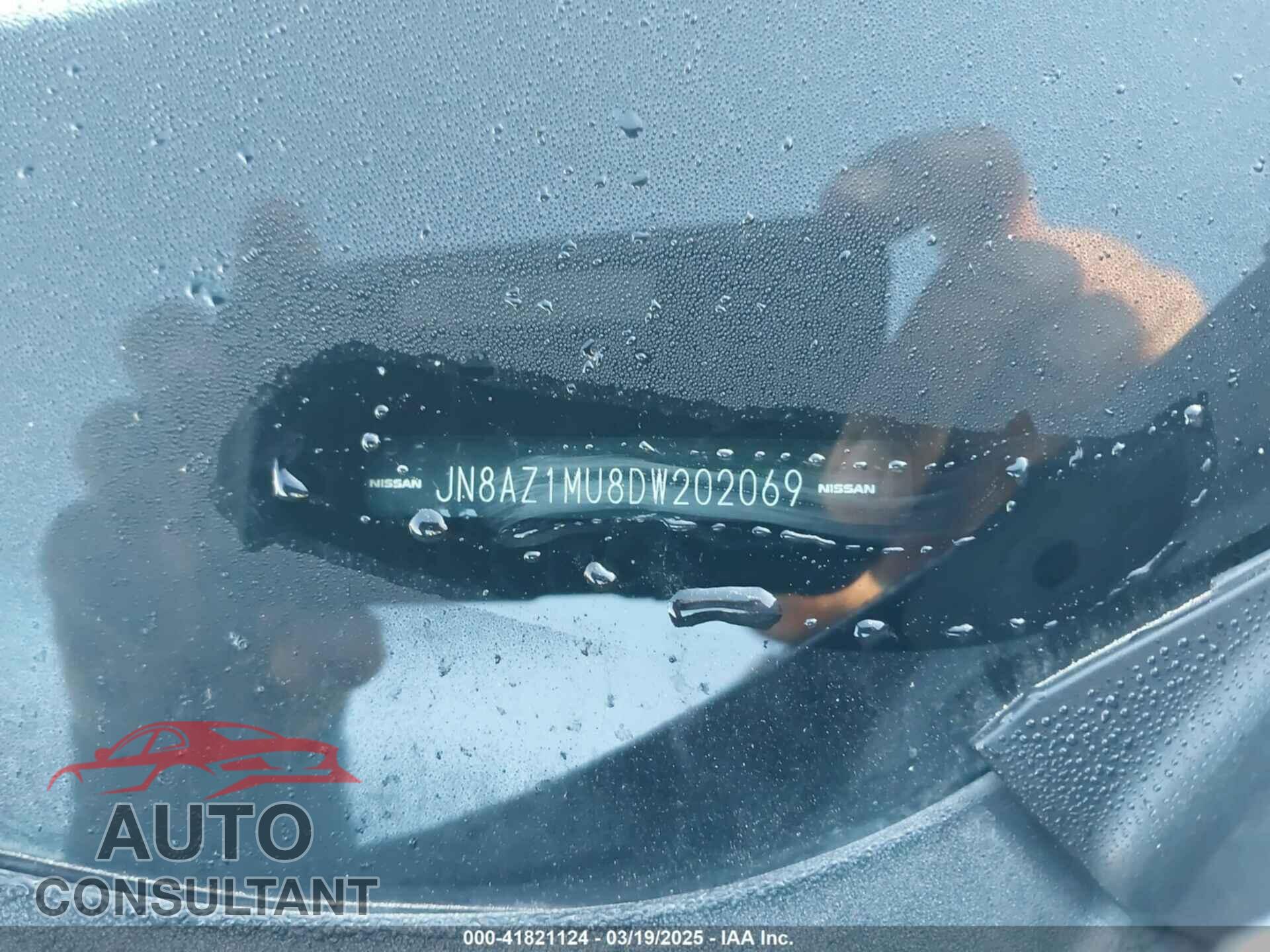 NISSAN MURANO 2013 - JN8AZ1MU8DW202069