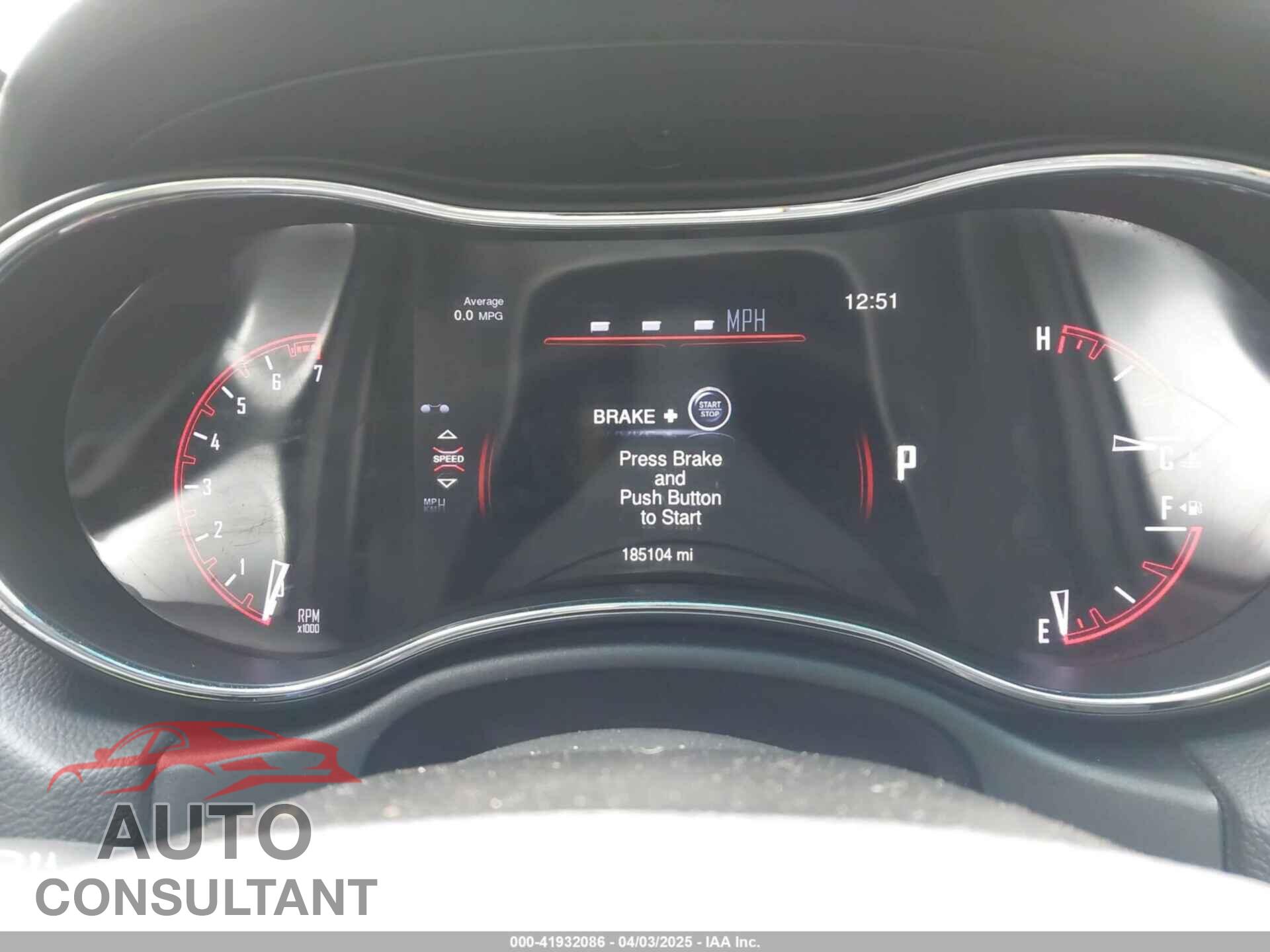 DODGE DURANGO 2015 - 1C4RDJDG2FC907624