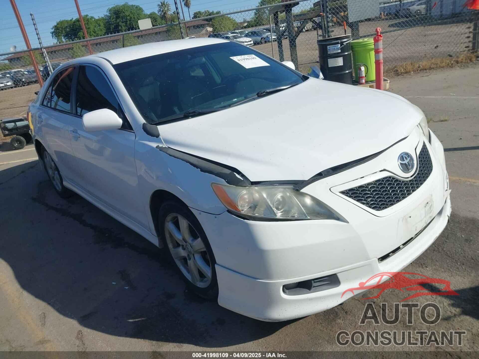 TOYOTA CAMRY 2009 - 4T1BE46K59U812793