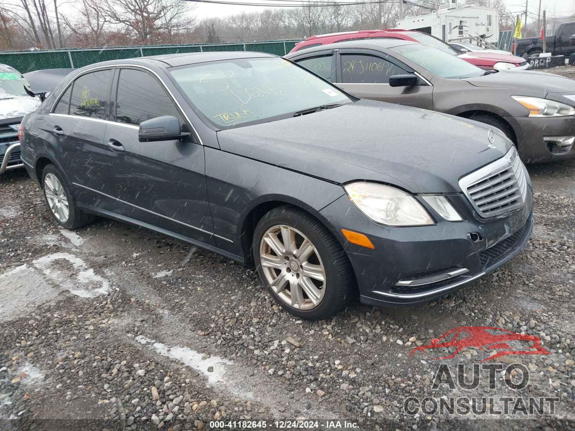 MERCEDES-BENZ E 350 2013 - WDDHF8JB2DA748092