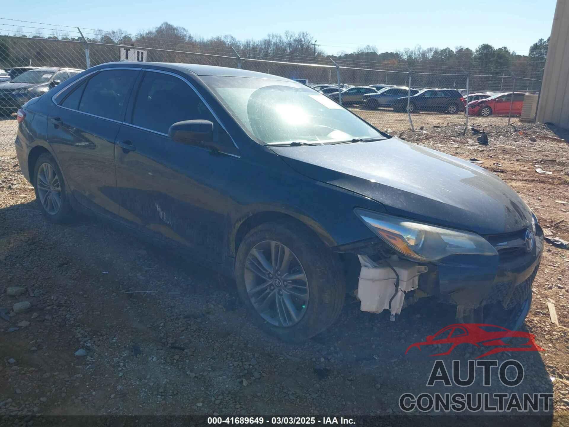 TOYOTA CAMRY 2017 - 4T1BF1FK1HU645973