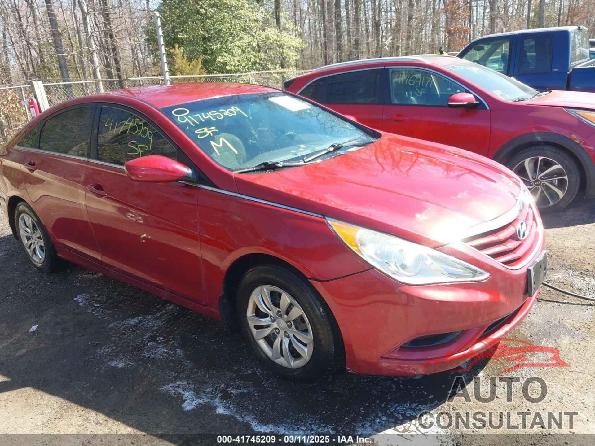 HYUNDAI SONATA 2012 - 5NPEB4AC0CH433843