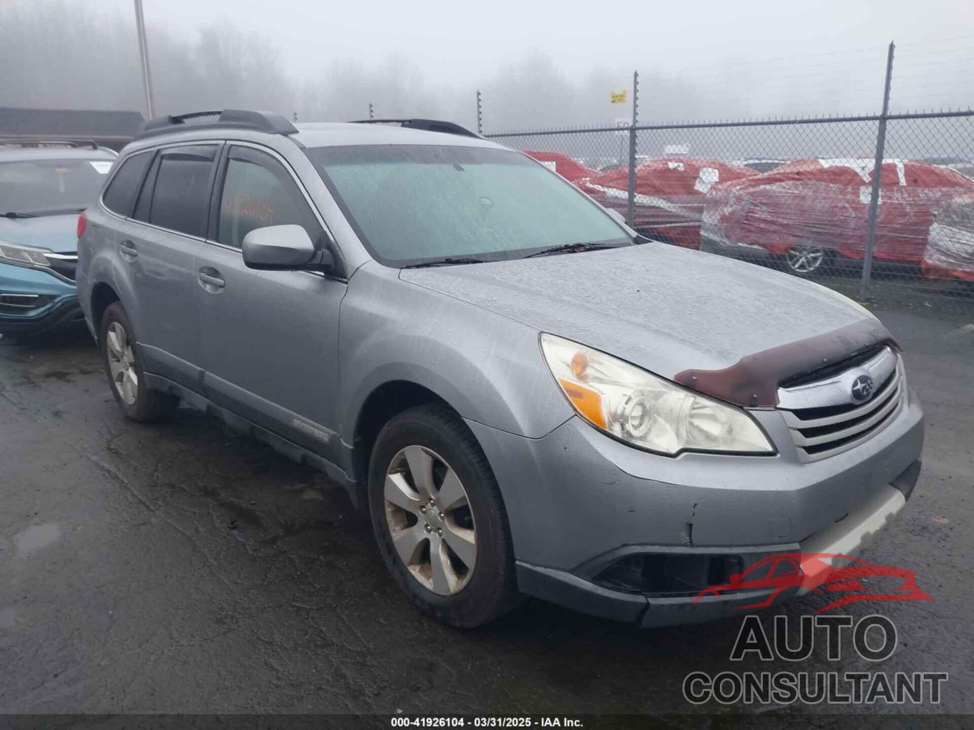 SUBARU OUTBACK 2011 - 4S4BRBKC9B3356980