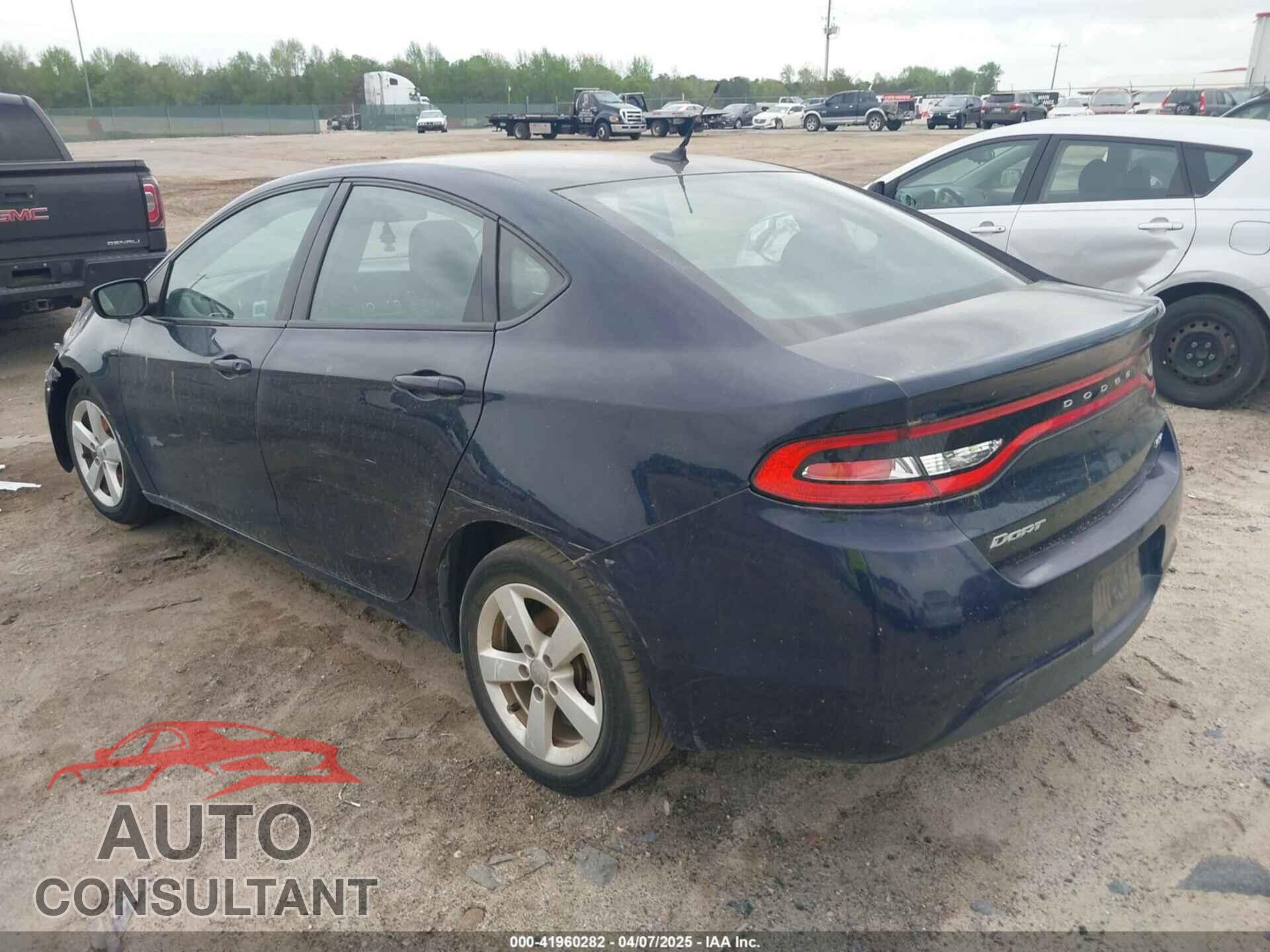 DODGE DART 2015 - 1C3CDFBB1FD420715