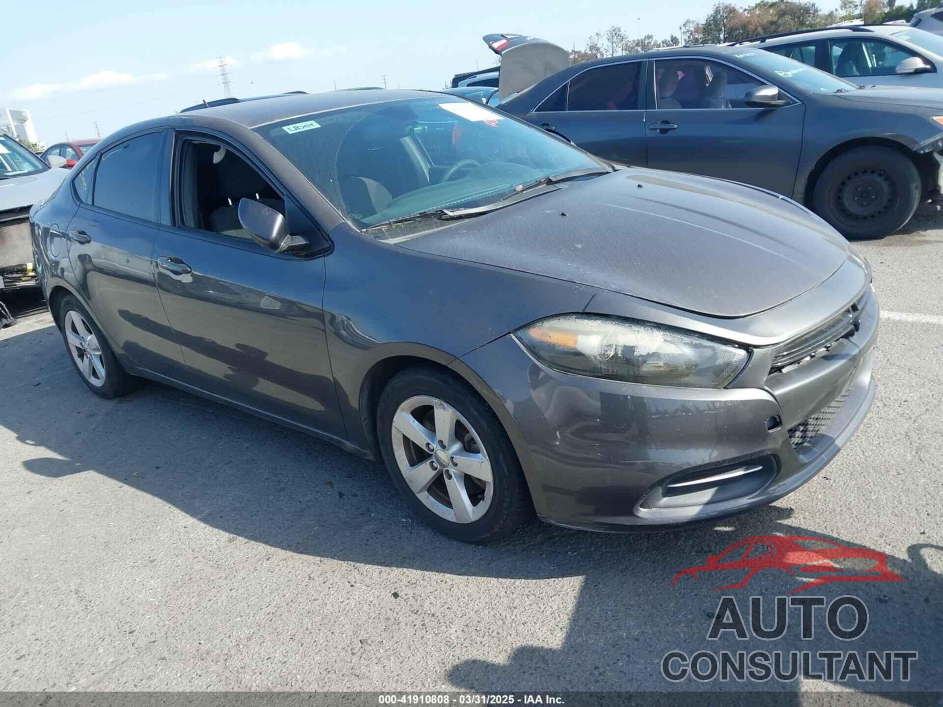 DODGE DART 2015 - 1C3CDFBB8FD310339