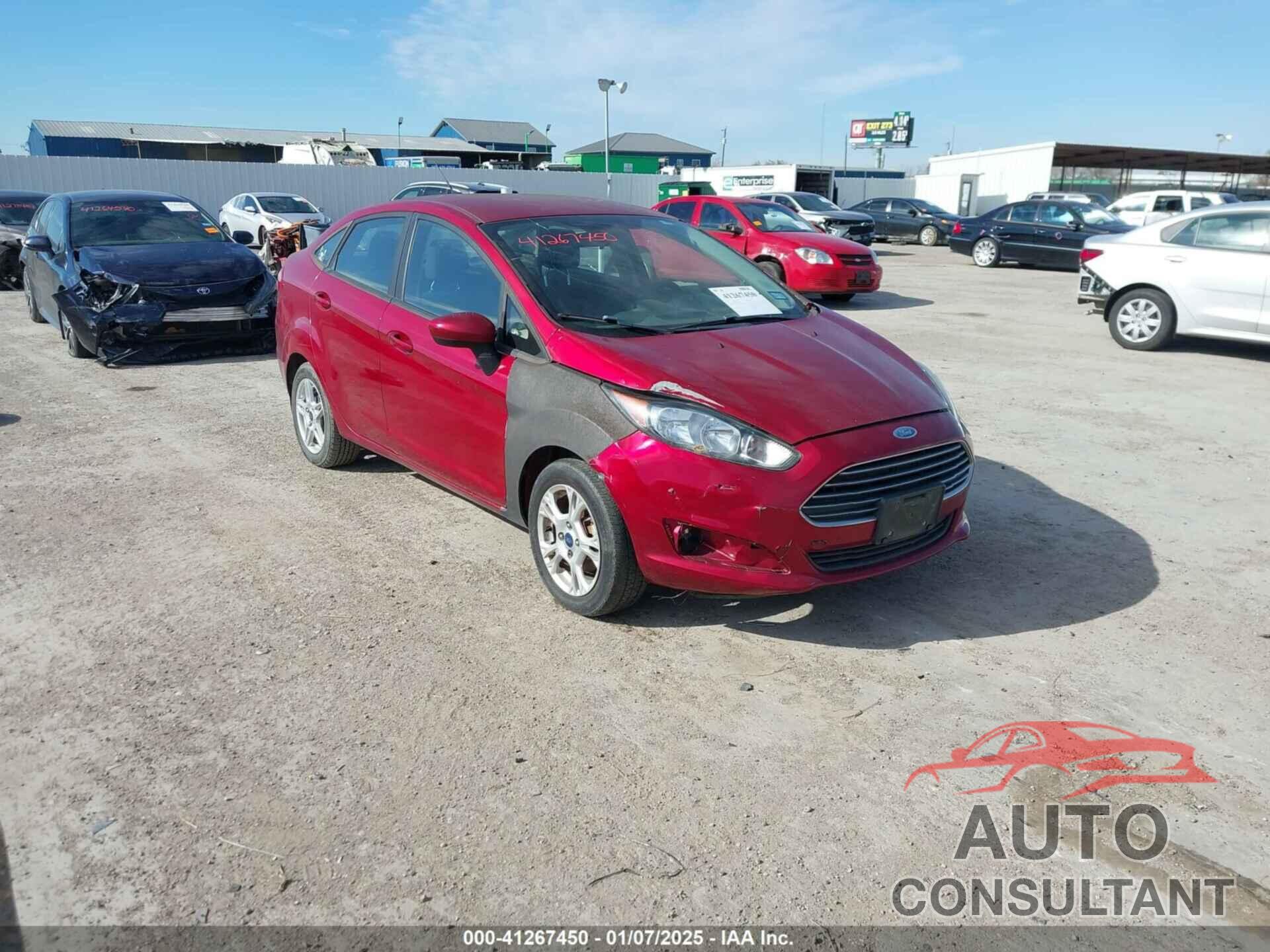 FORD FIESTA 2017 - 3FADP4BJXHM129078