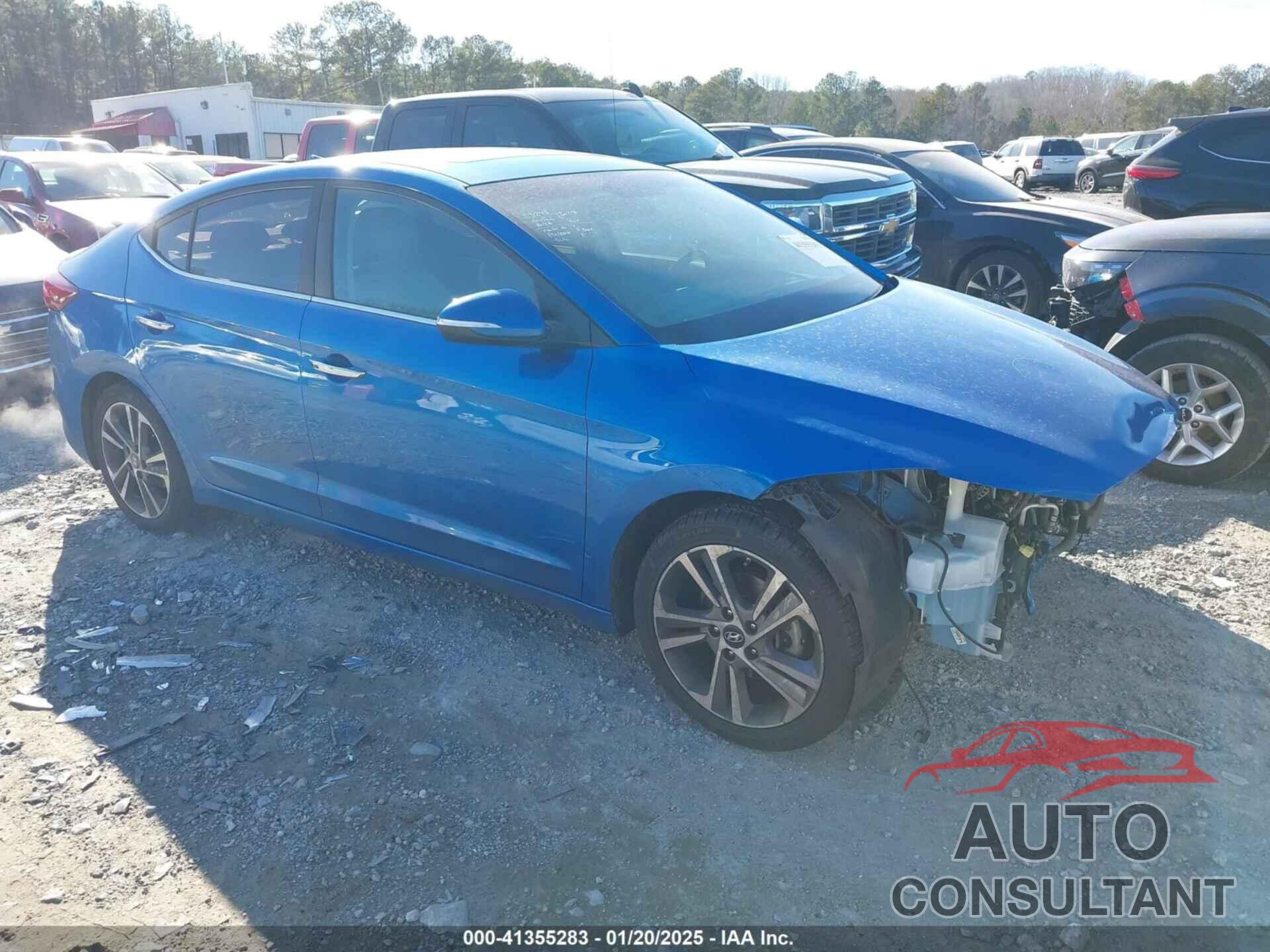 HYUNDAI ELANTRA 2017 - 5NPD84LF9HH080267