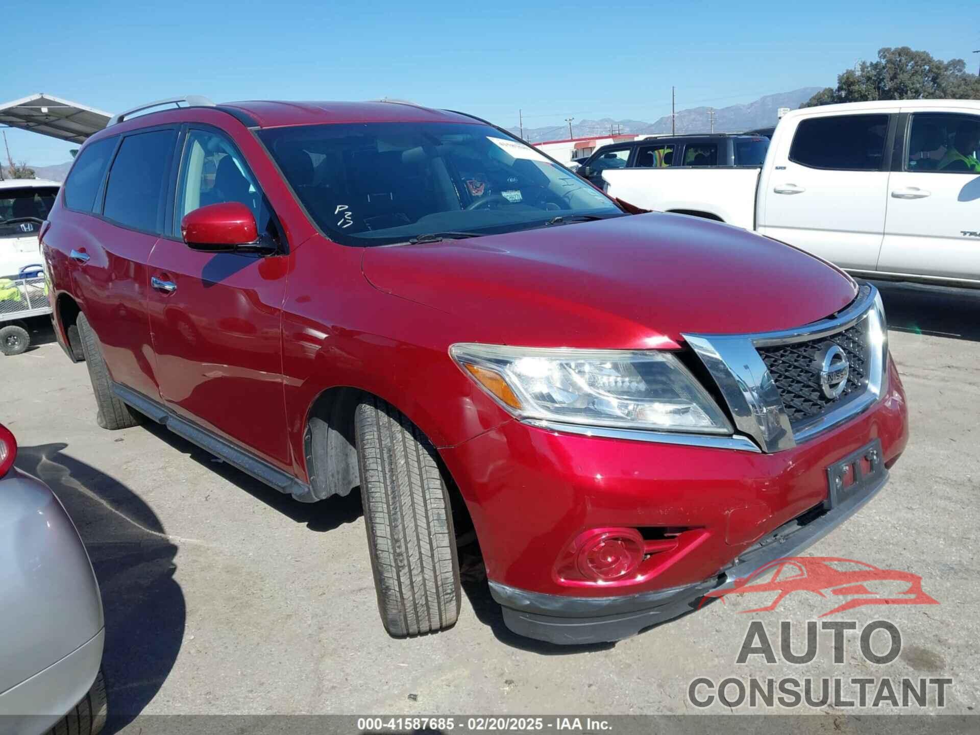 NISSAN PATHFINDER 2015 - 5N1AR2MN3FC659401
