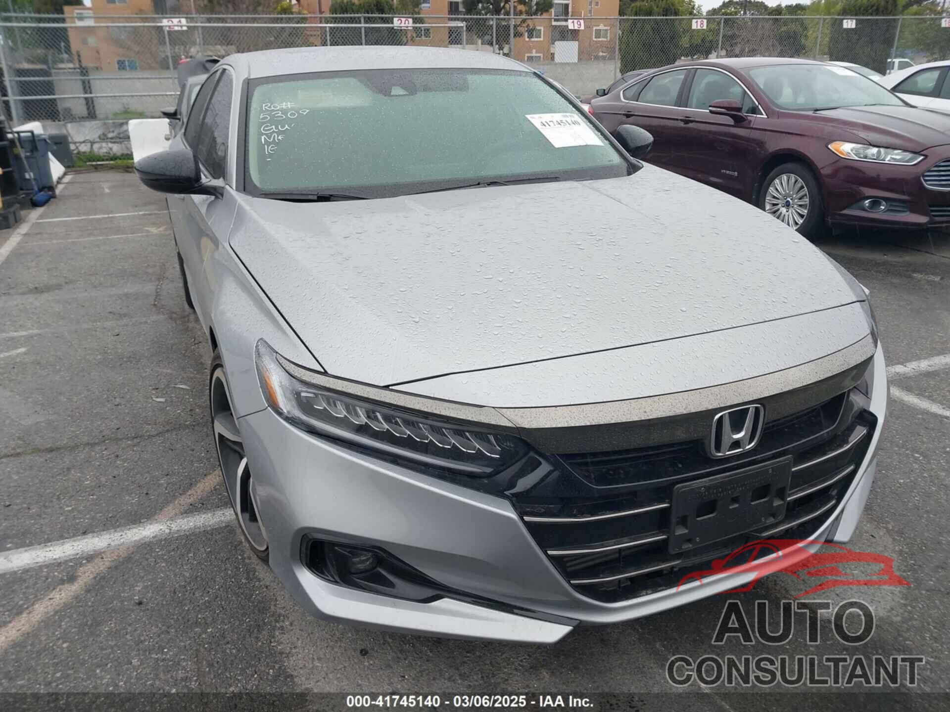 HONDA ACCORD 2022 - 1HGCV1F42NA111859