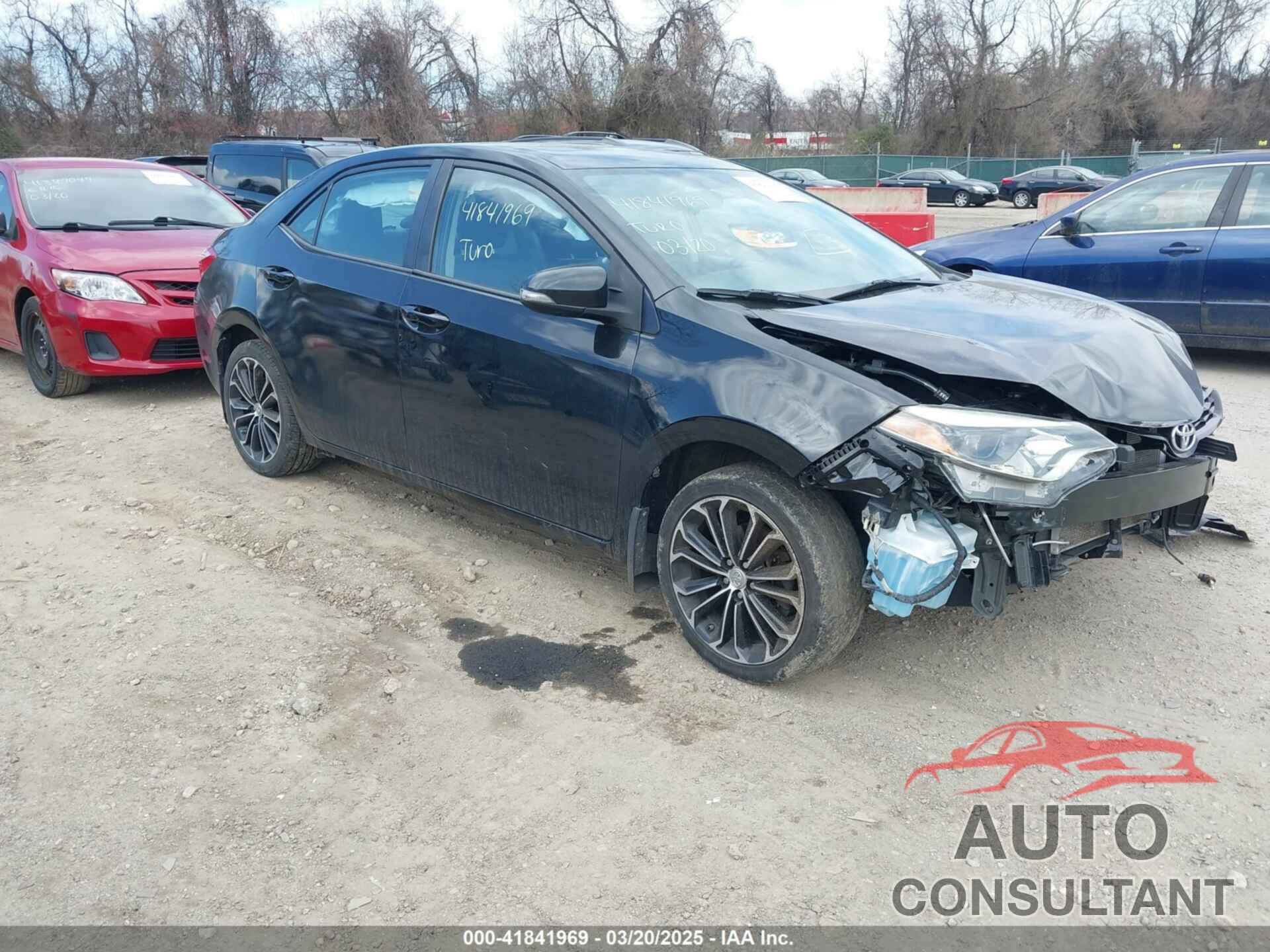 TOYOTA COROLLA 2016 - 2T1BURHE3GC702069