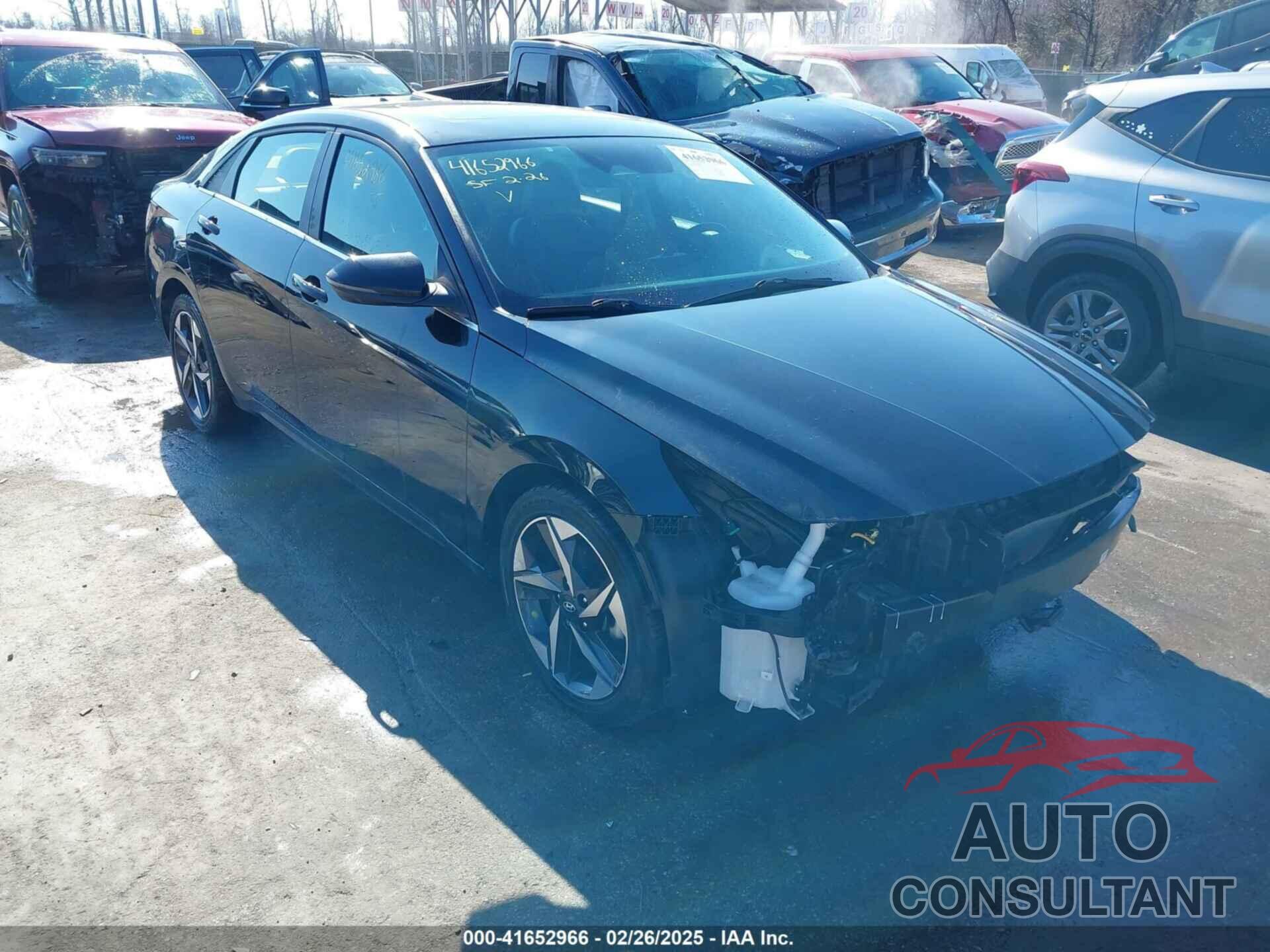 HYUNDAI ELANTRA HYBRID 2021 - KMHLN4AJ7MU005123