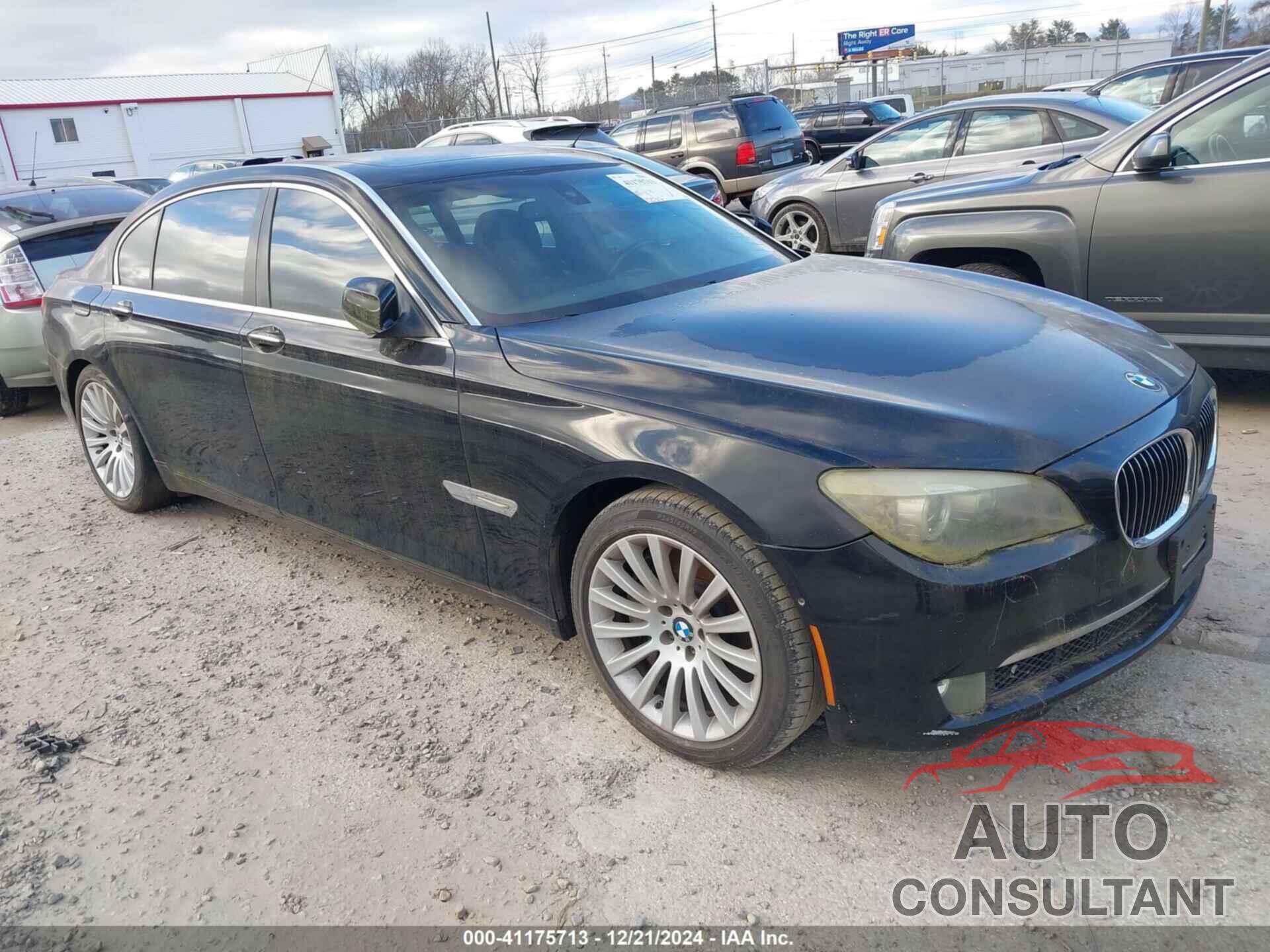 BMW 750LI 2009 - WBAKB83559CY58341