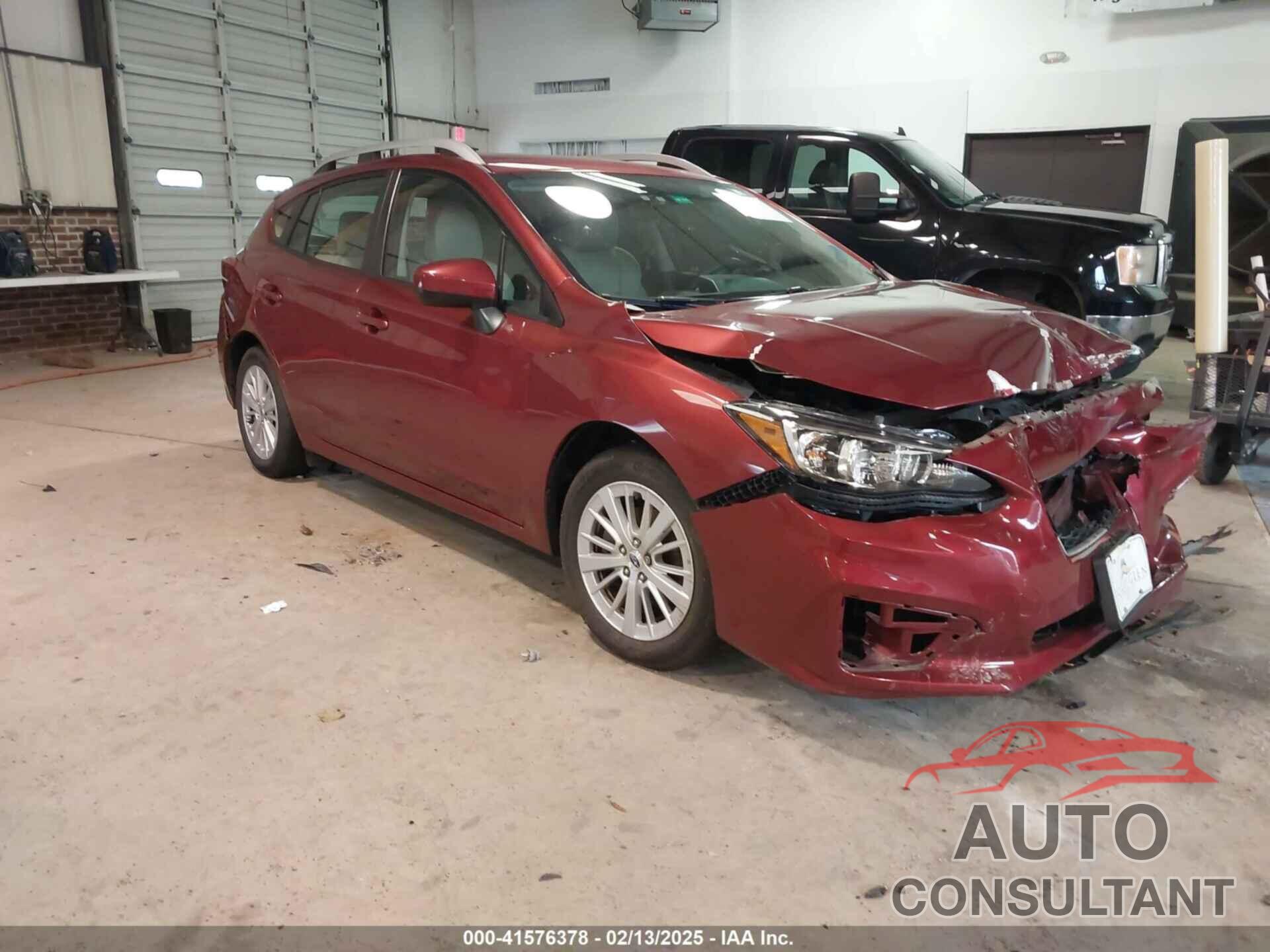 SUBARU IMPREZA 2018 - 4S3GTAB67J3744630