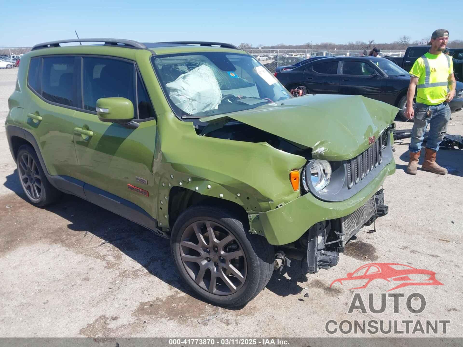 JEEP RENEGADE 2016 - ZACCJABTXGPC62684