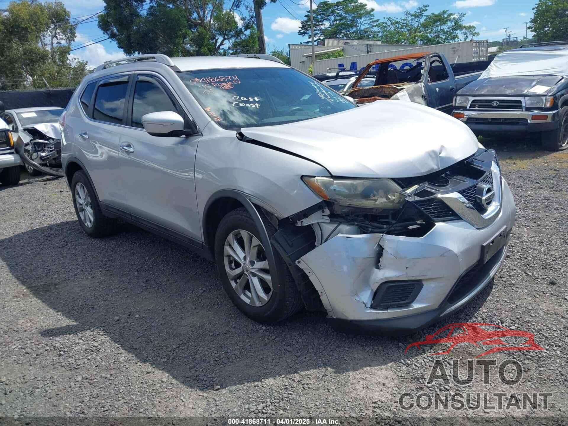 NISSAN ROGUE 2015 - 5N1AT2MT5FC868767