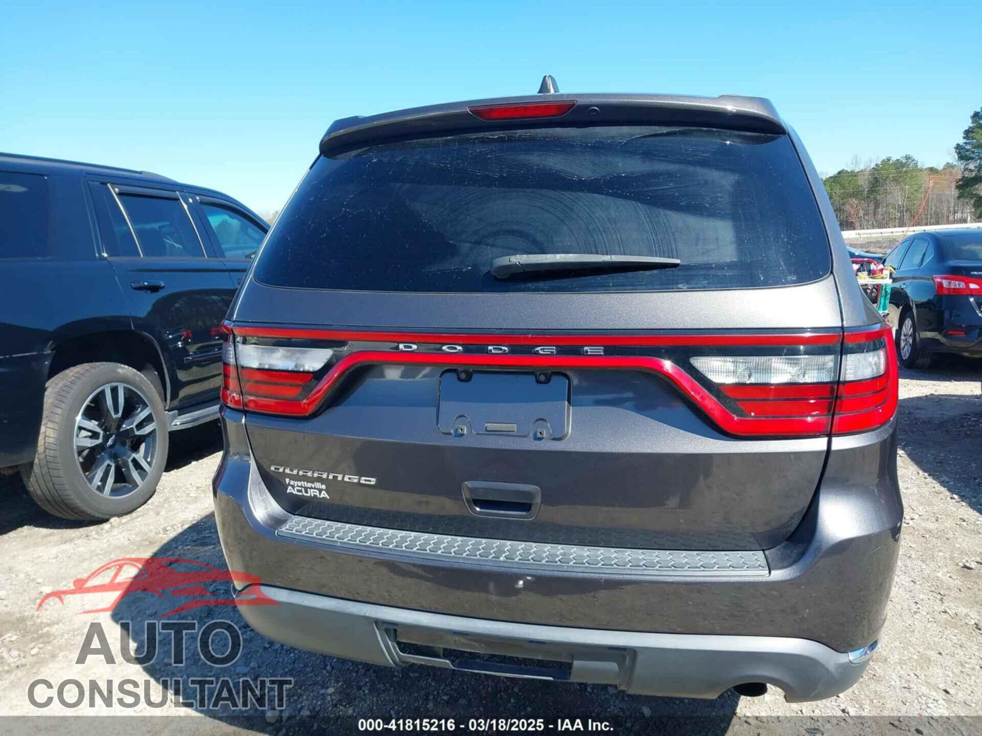 DODGE DURANGO 2015 - 1C4RDHAG6FC809855