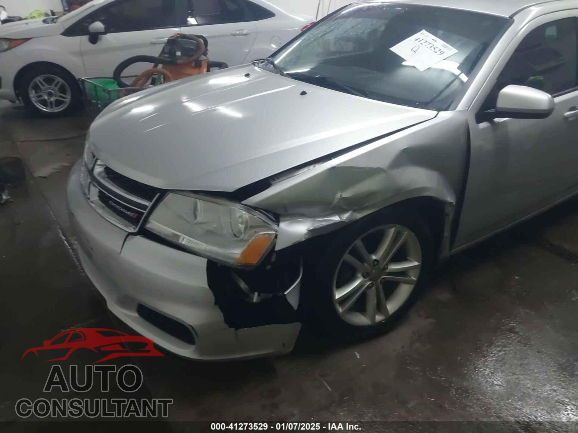 DODGE AVENGER 2012 - 1C3CDZCB5CN314225