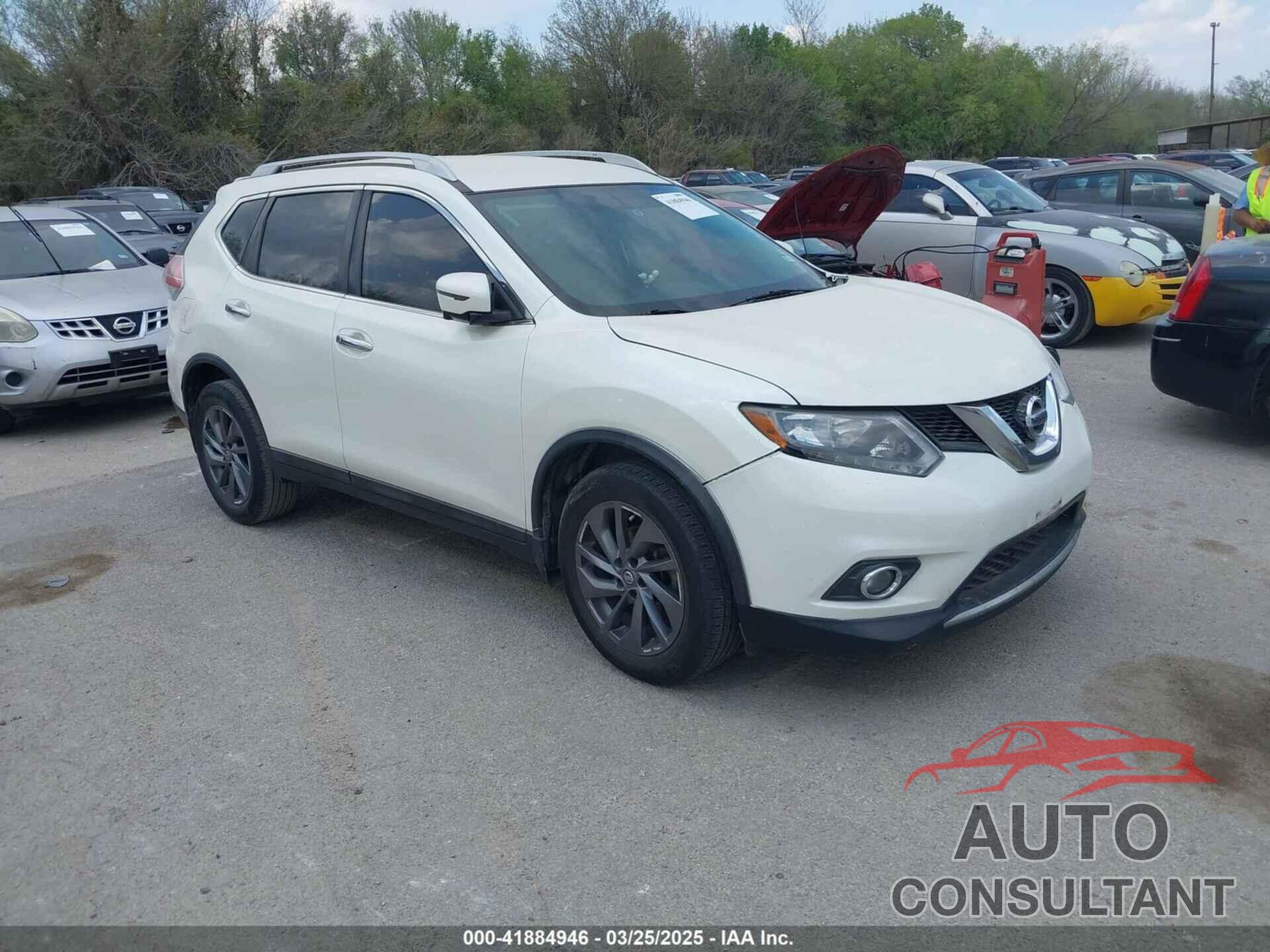 NISSAN ROGUE 2016 - 5N1AT2MT9GC782332