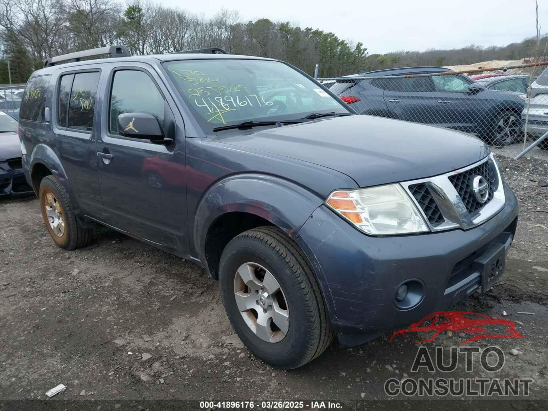 NISSAN PATHFINDER 2012 - 5N1AR1NB9CC619852