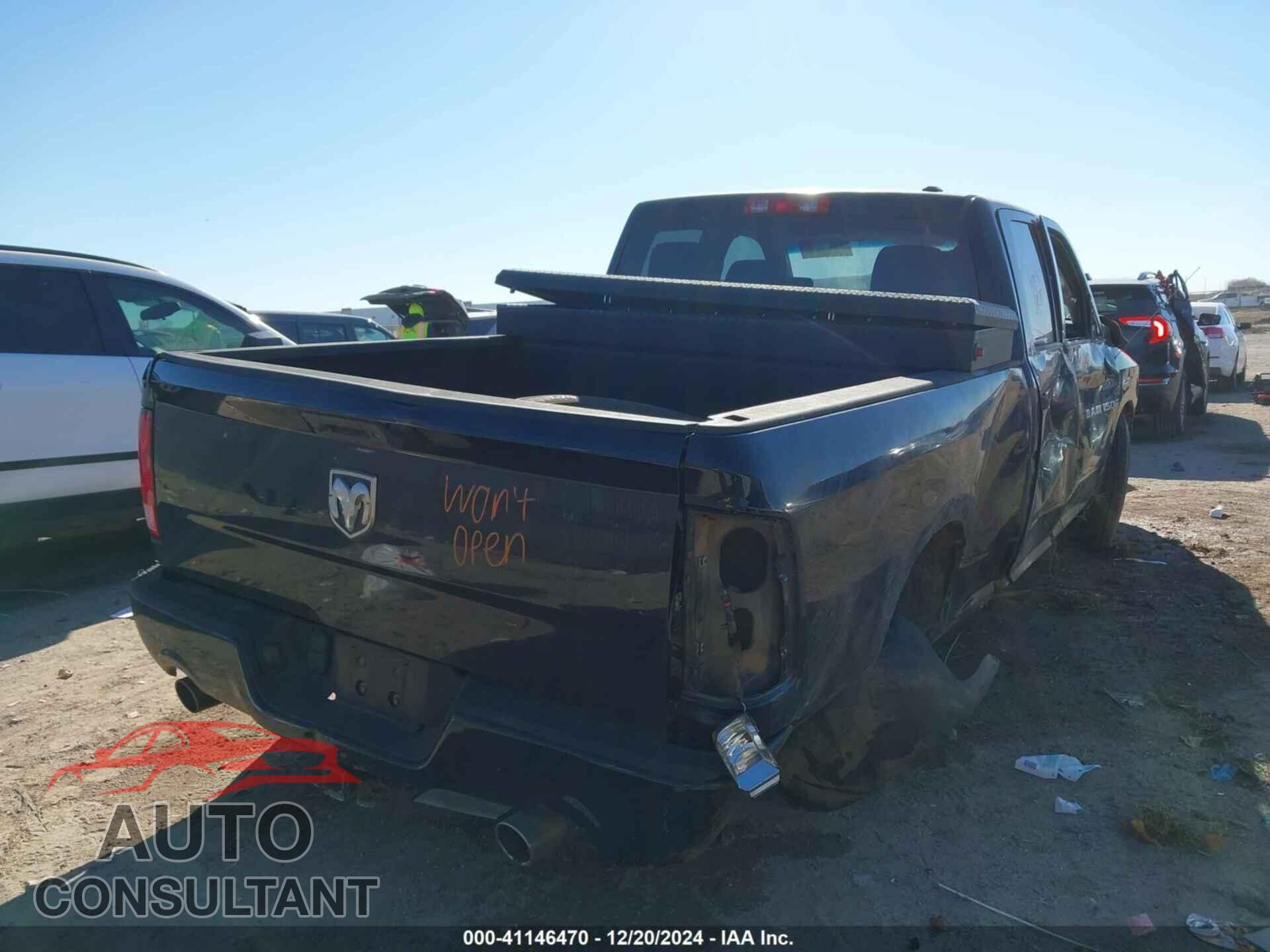 DODGE RAM 1500 2012 - 1C6RD6FT8CS206909
