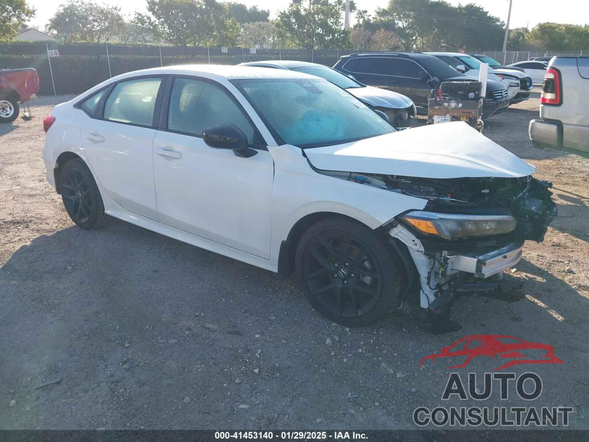 HONDA CIVIC 2025 - 2HGFE2F50SH550180