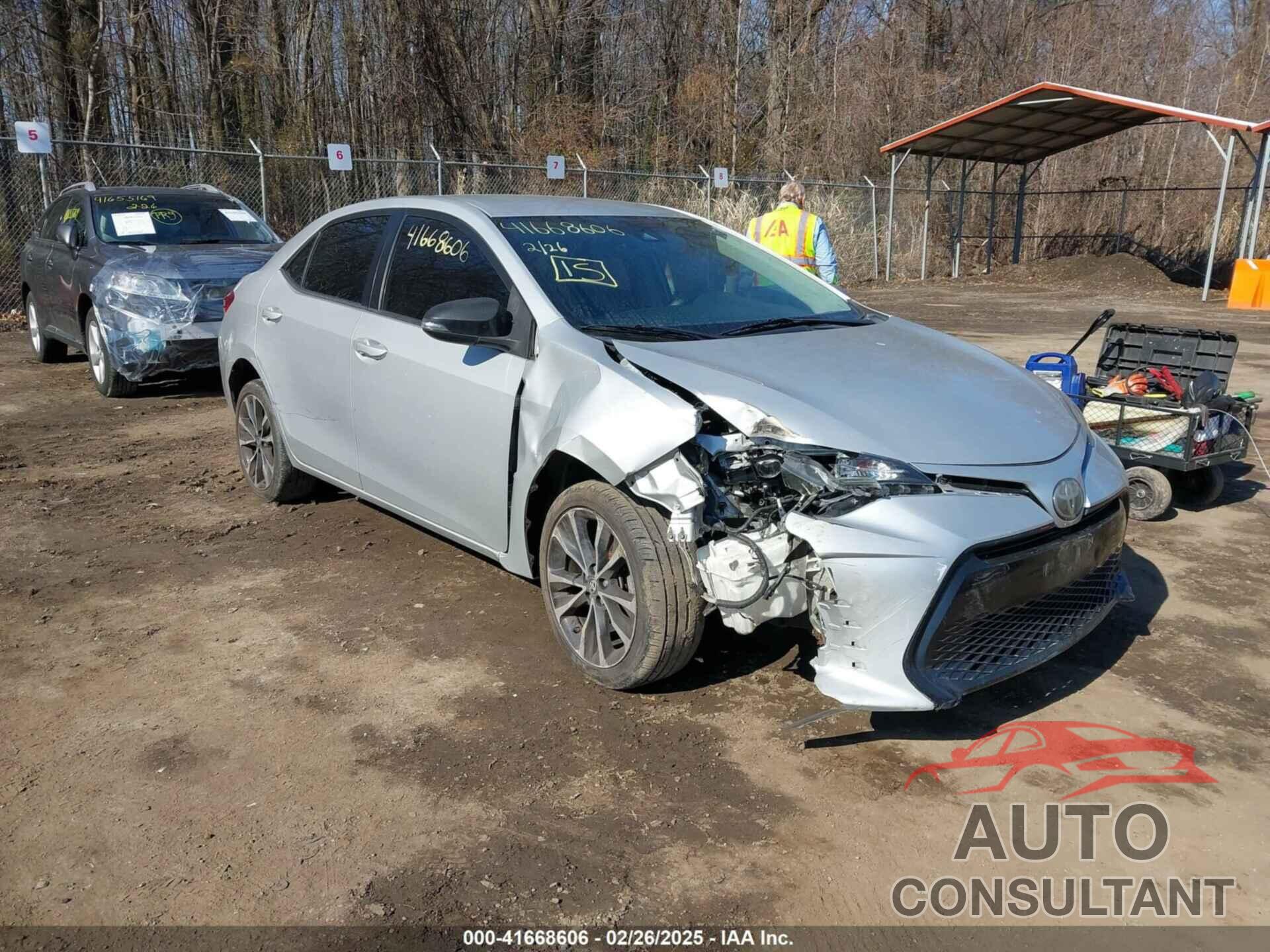TOYOTA COROLLA 2017 - 5YFBURHE1HP707157