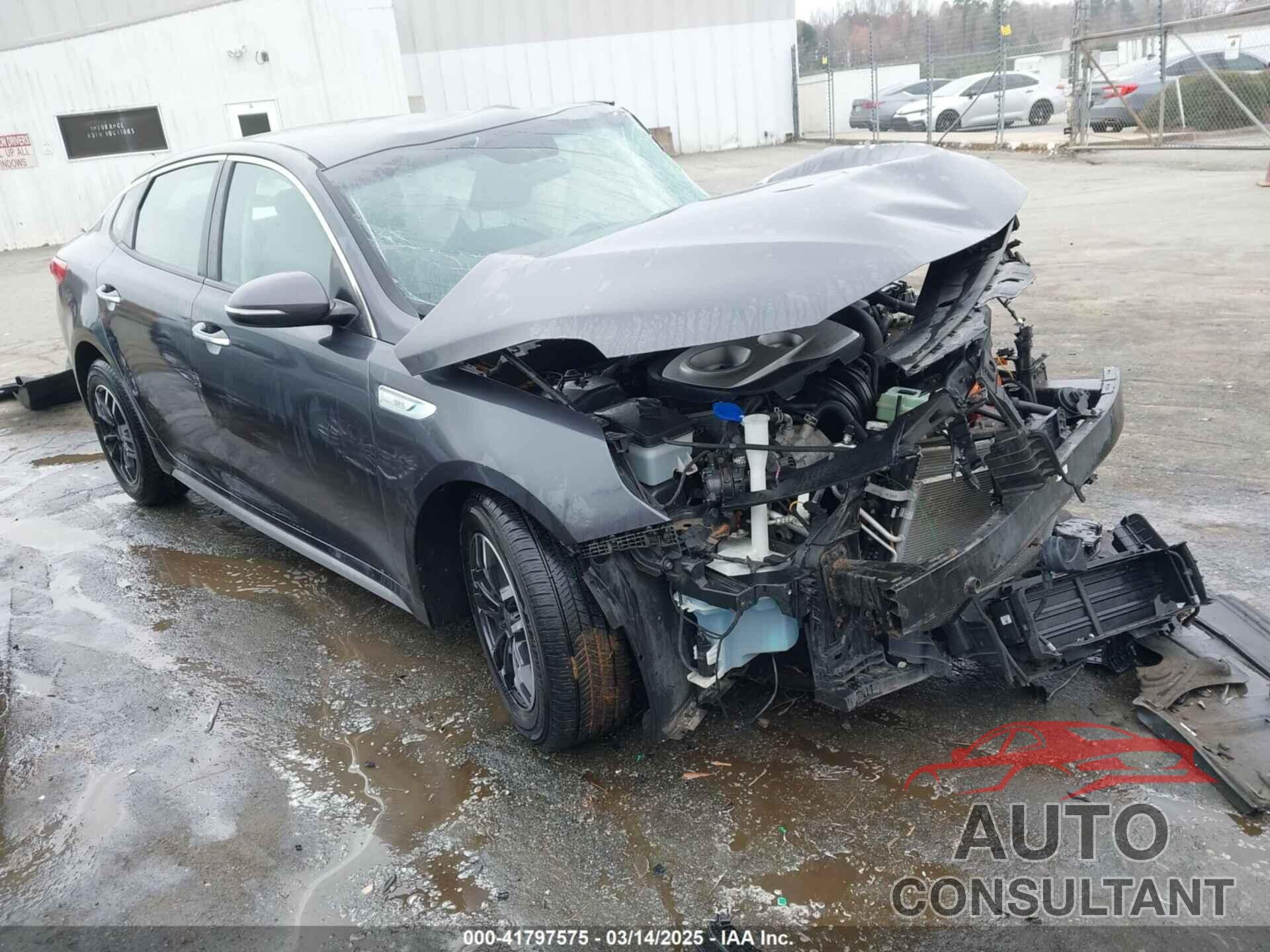 KIA OPTIMA HYBRID 2017 - KNAGT4LE2H5015177