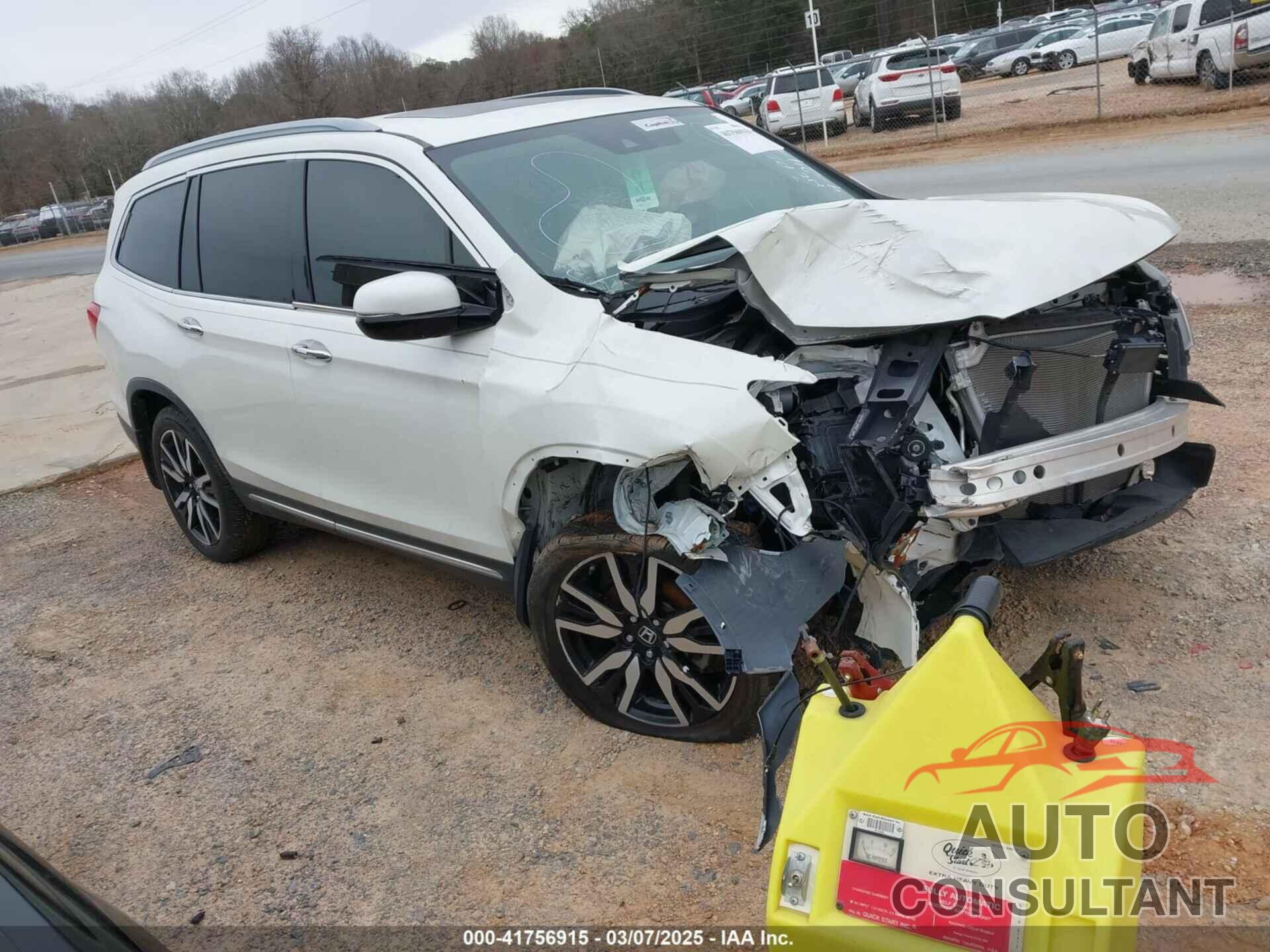 HONDA PILOT 2019 - 5FNYF5H99KB009432